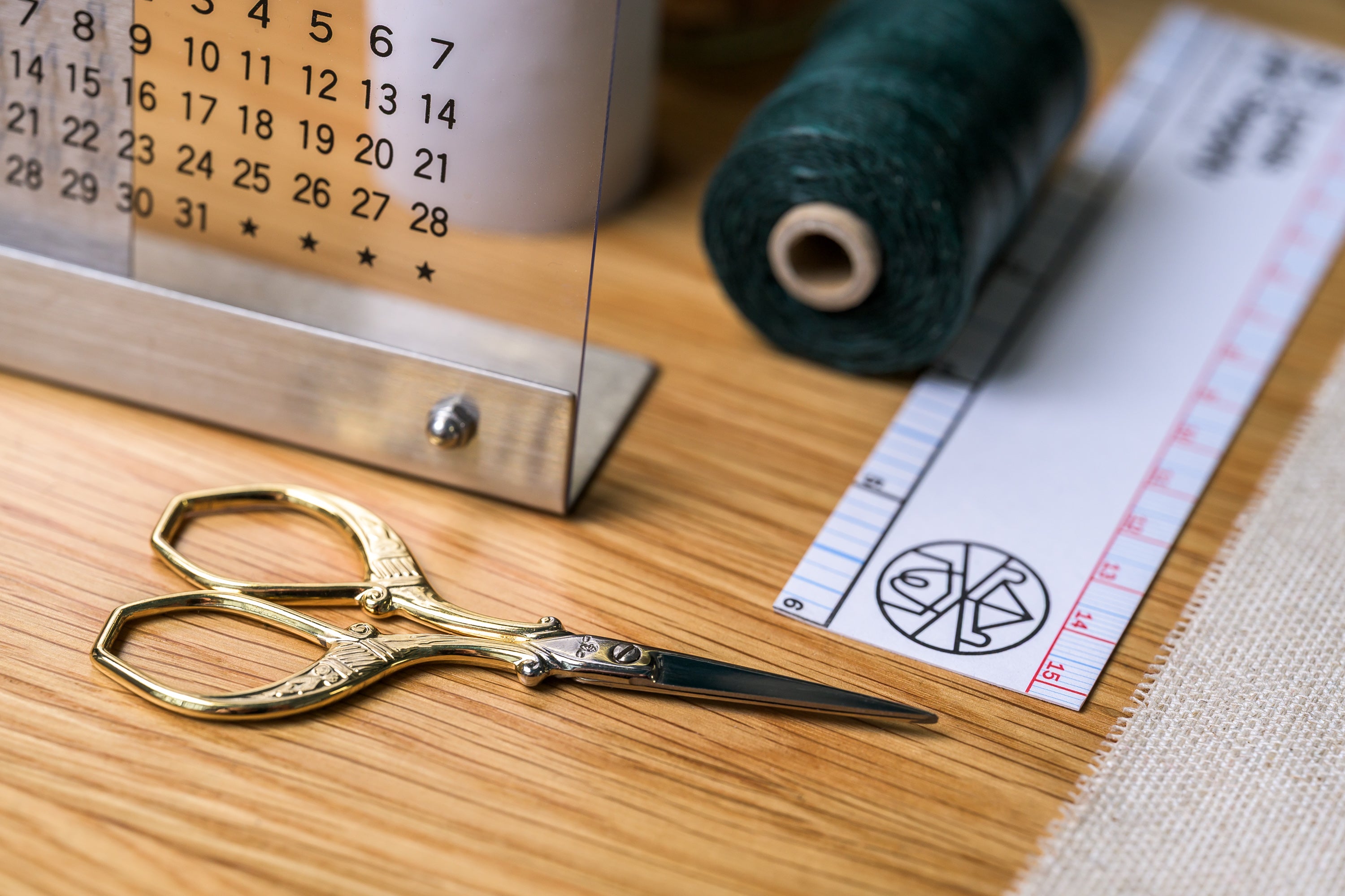 3.75" Italian Embroidery Scissors, Peacock