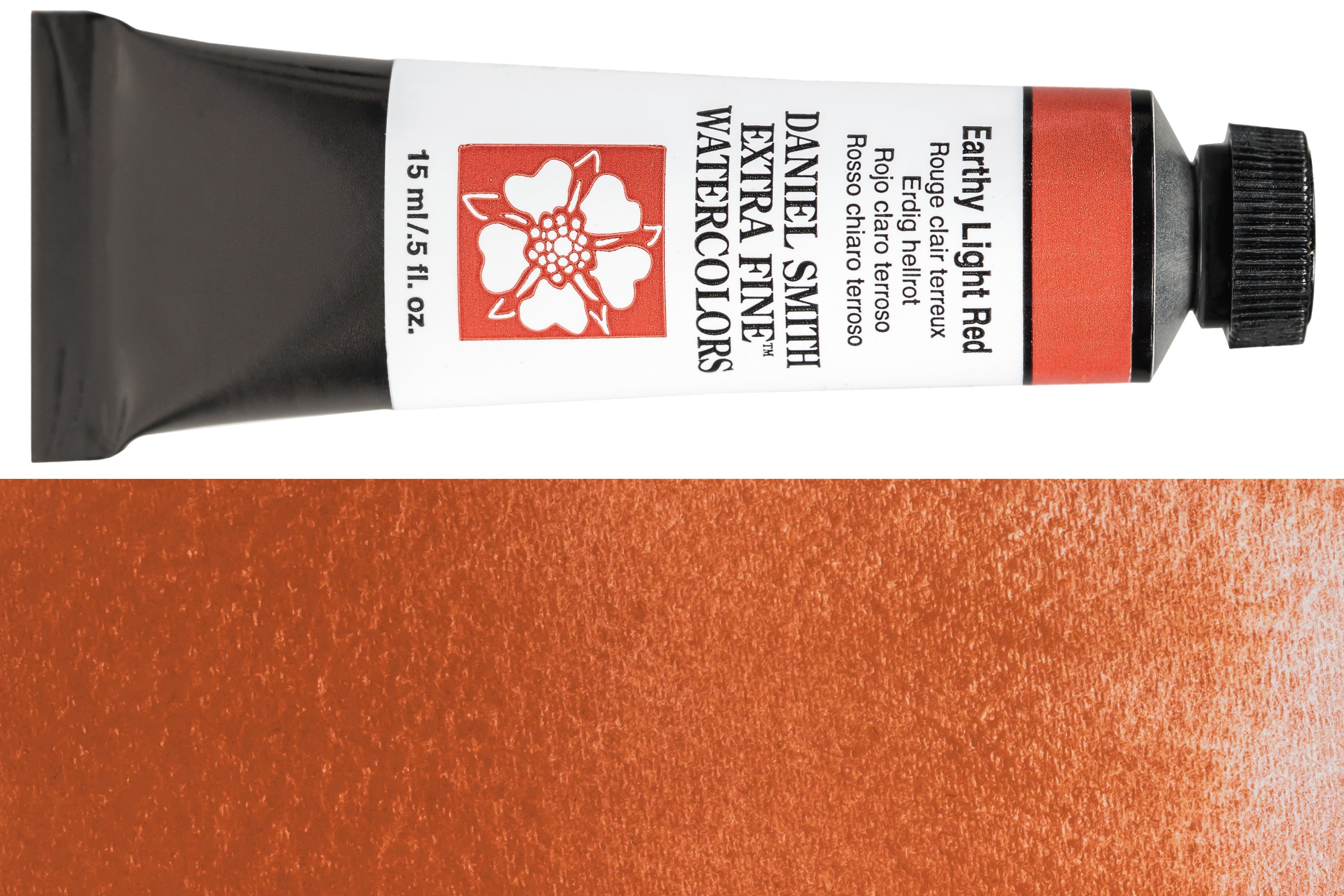 Daniel Smith Extra Fine Watercolor, 15 mL, Earthy Light Red