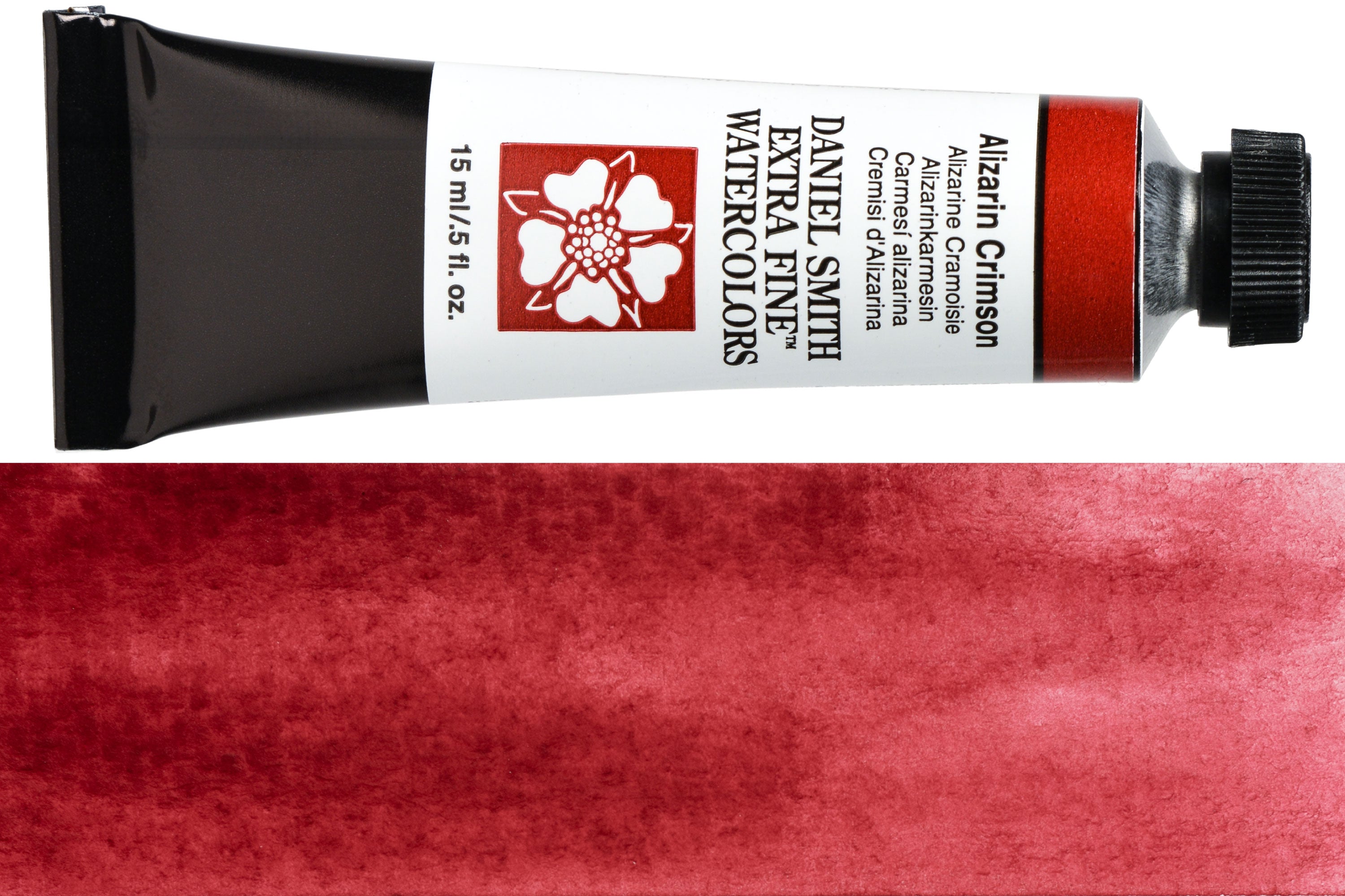 Daniel Smith Extra Fine Watercolor, 15 mL, Alizarin Crimson