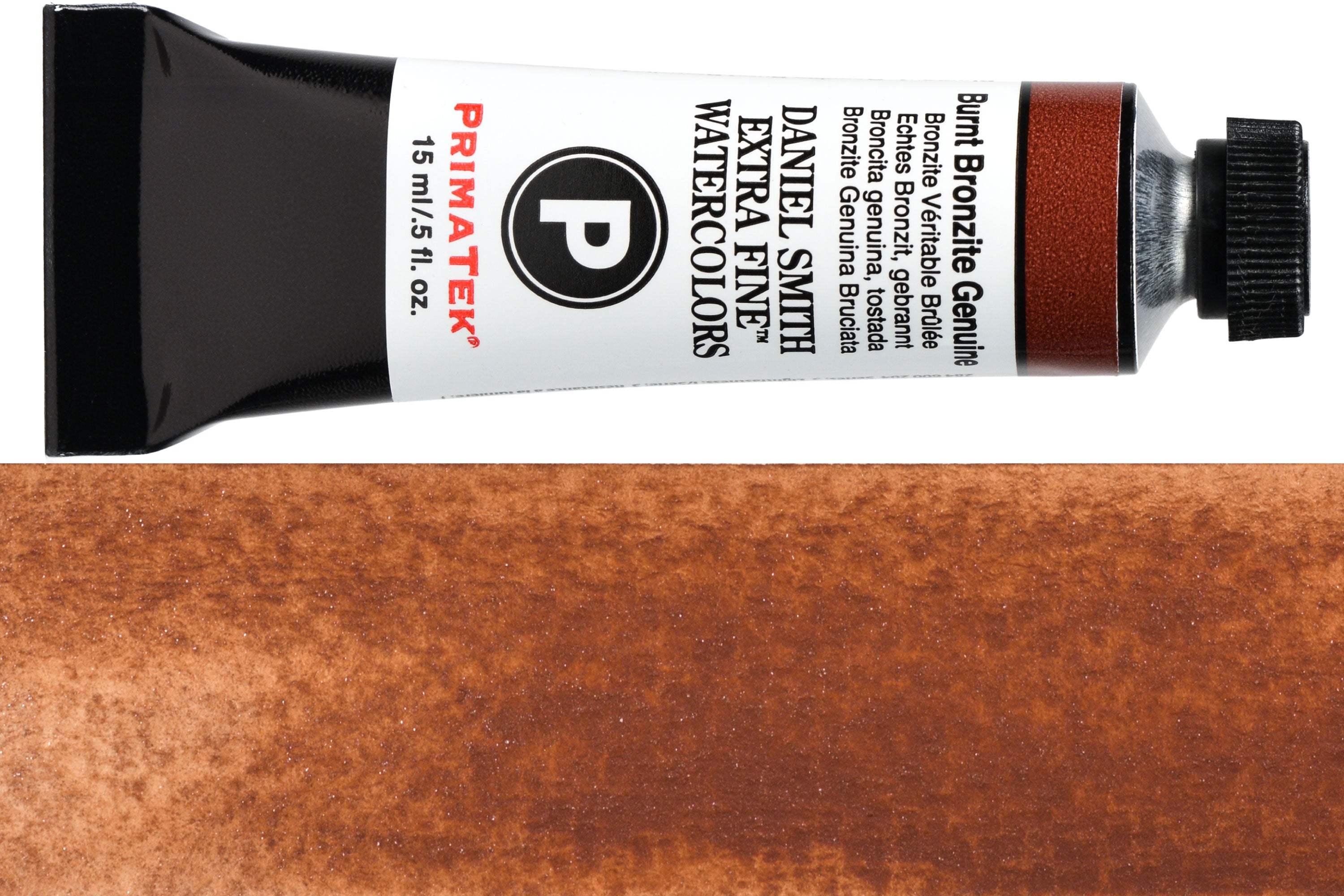 Daniel Smith Extra Fine Watercolor, 15 mL, Burnt Bronzite Genuine