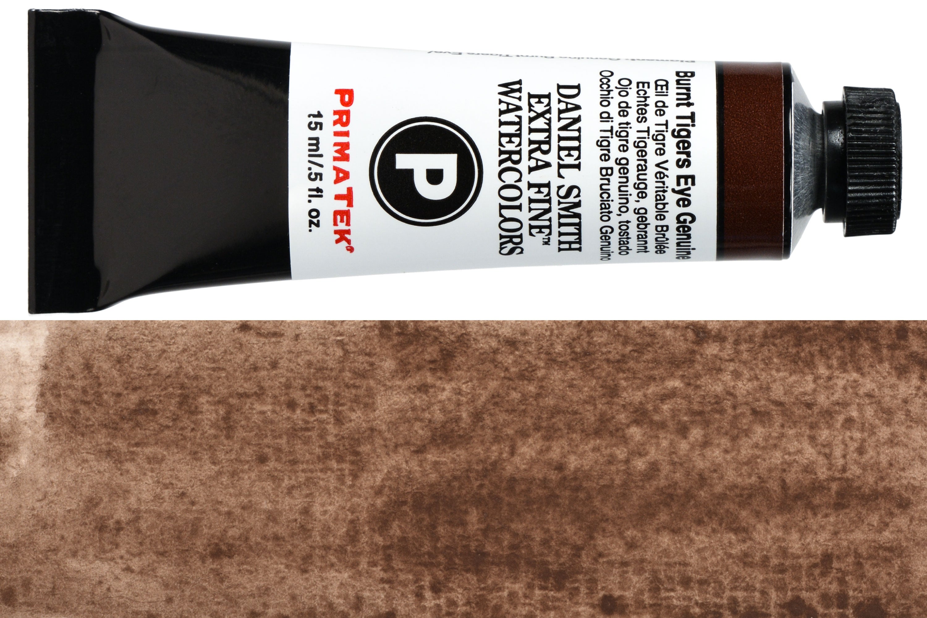 Daniel Smith Extra Fine Watercolor, 15 mL, Burnt Tiger’s Eye Genuine
