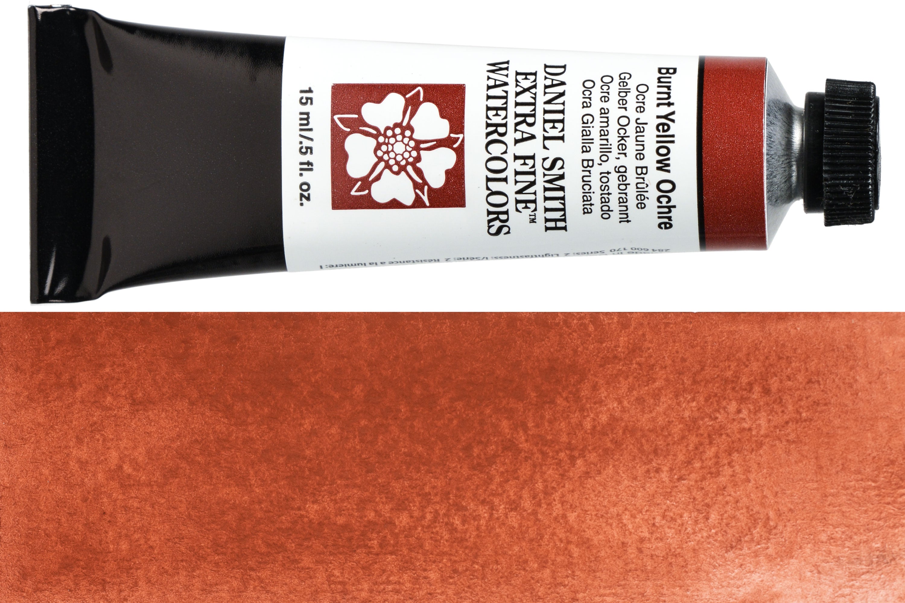 Daniel Smith Extra Fine Watercolor, 15 mL, Burnt Yellow Ochre