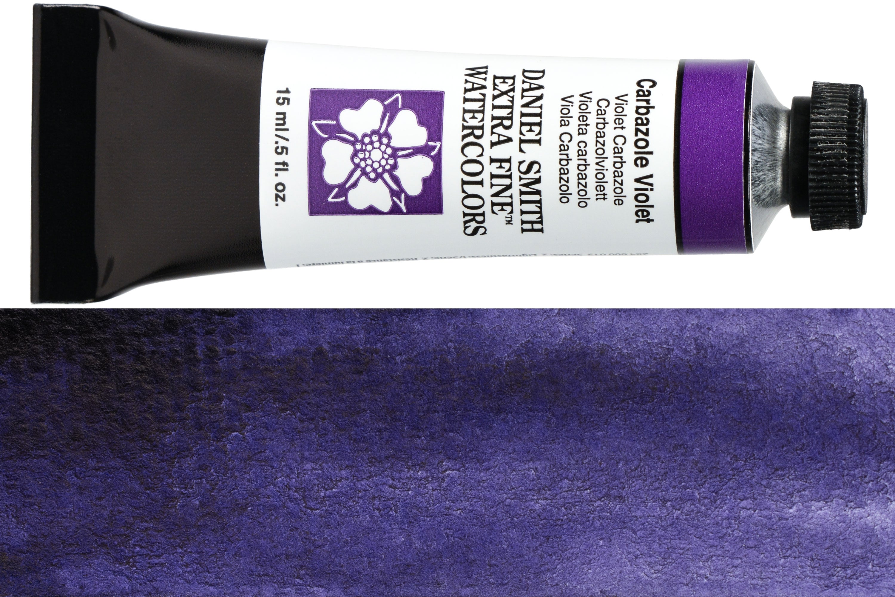 Daniel Smith Extra Fine Watercolor, 15 mL, Carbazole Violet