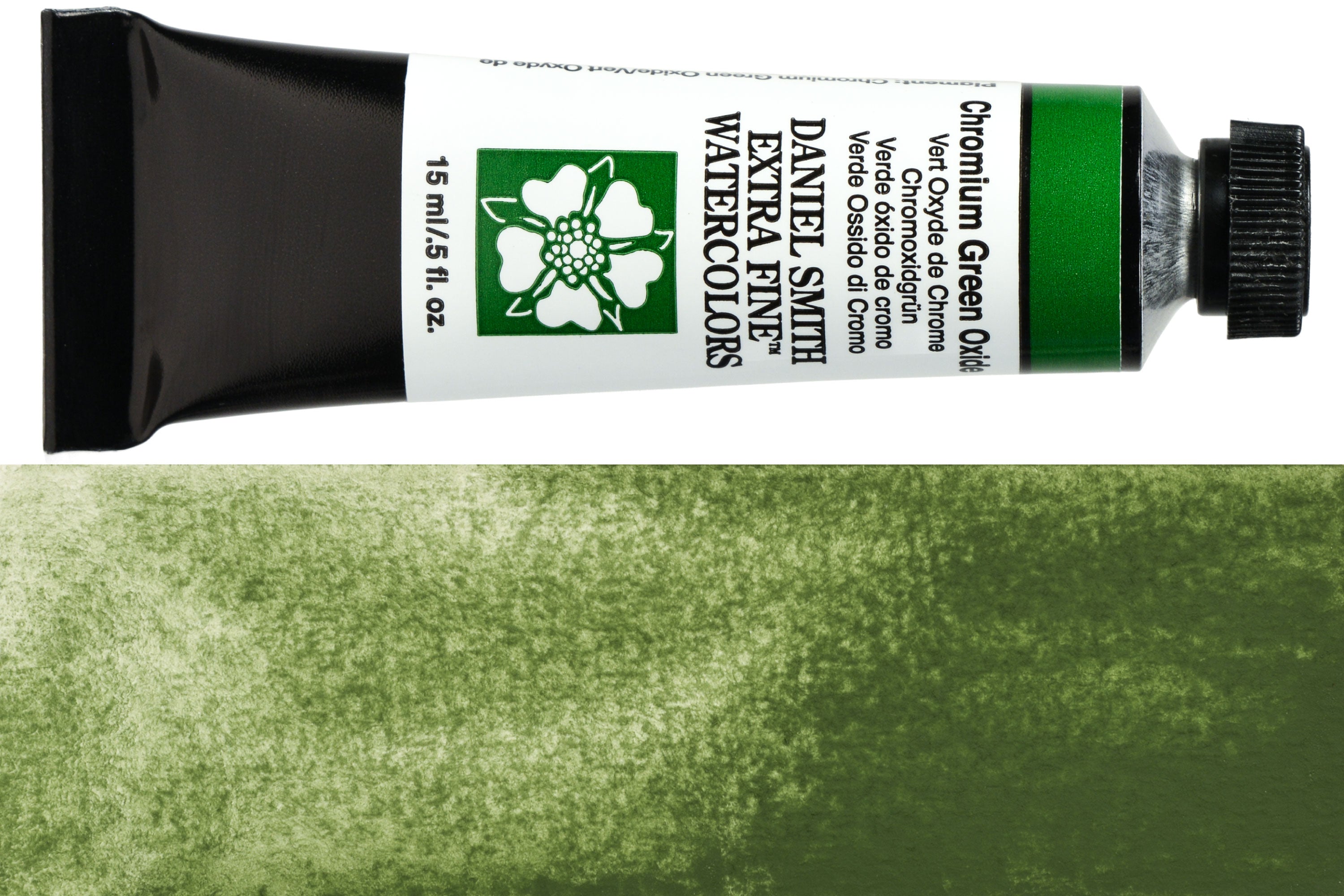 Daniel Smith Extra Fine Watercolor, 15 mL, Chromium Green Oxide