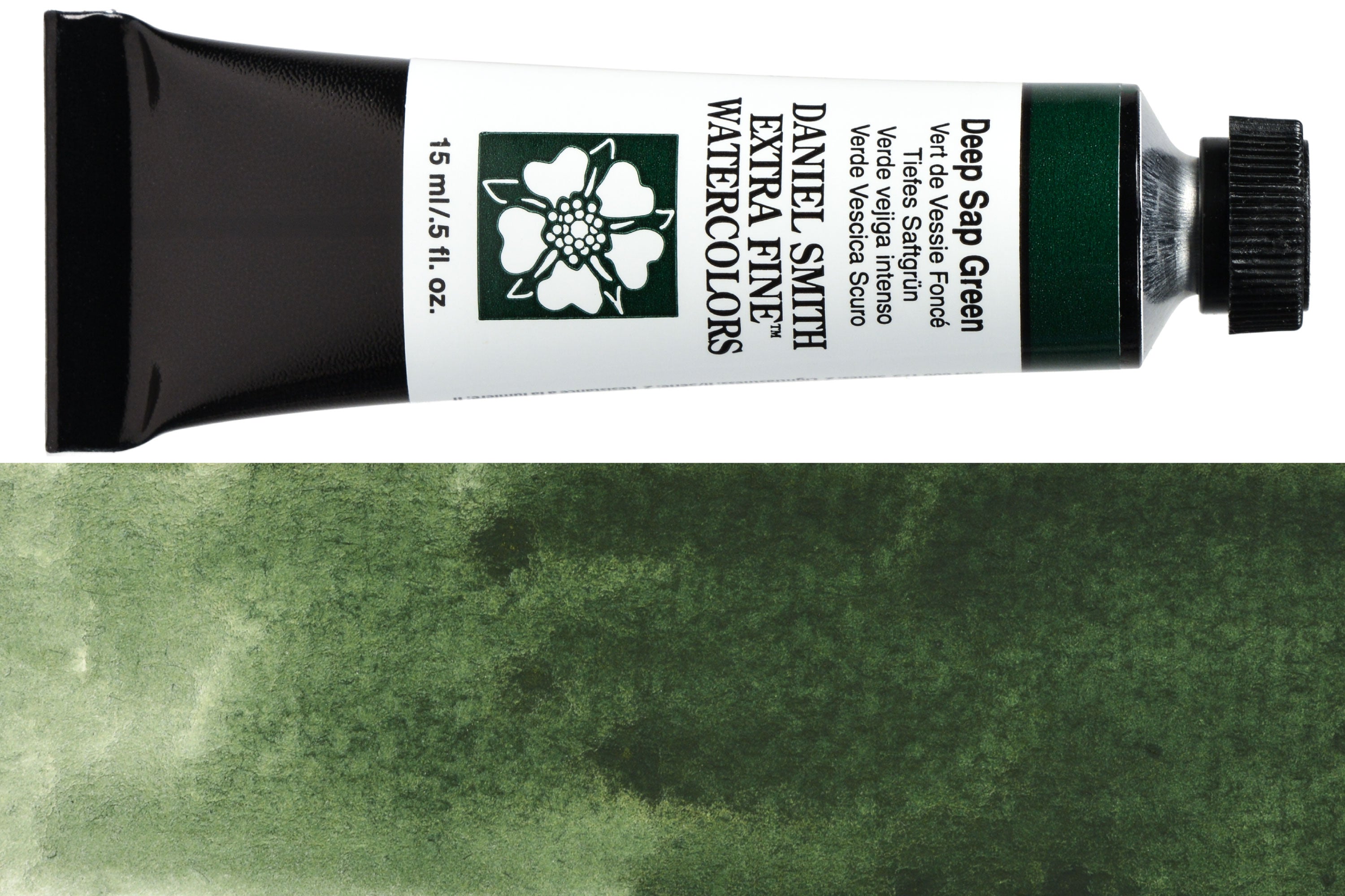 Daniel Smith Extra Fine Watercolor, 15 mL, Deep Sap Green