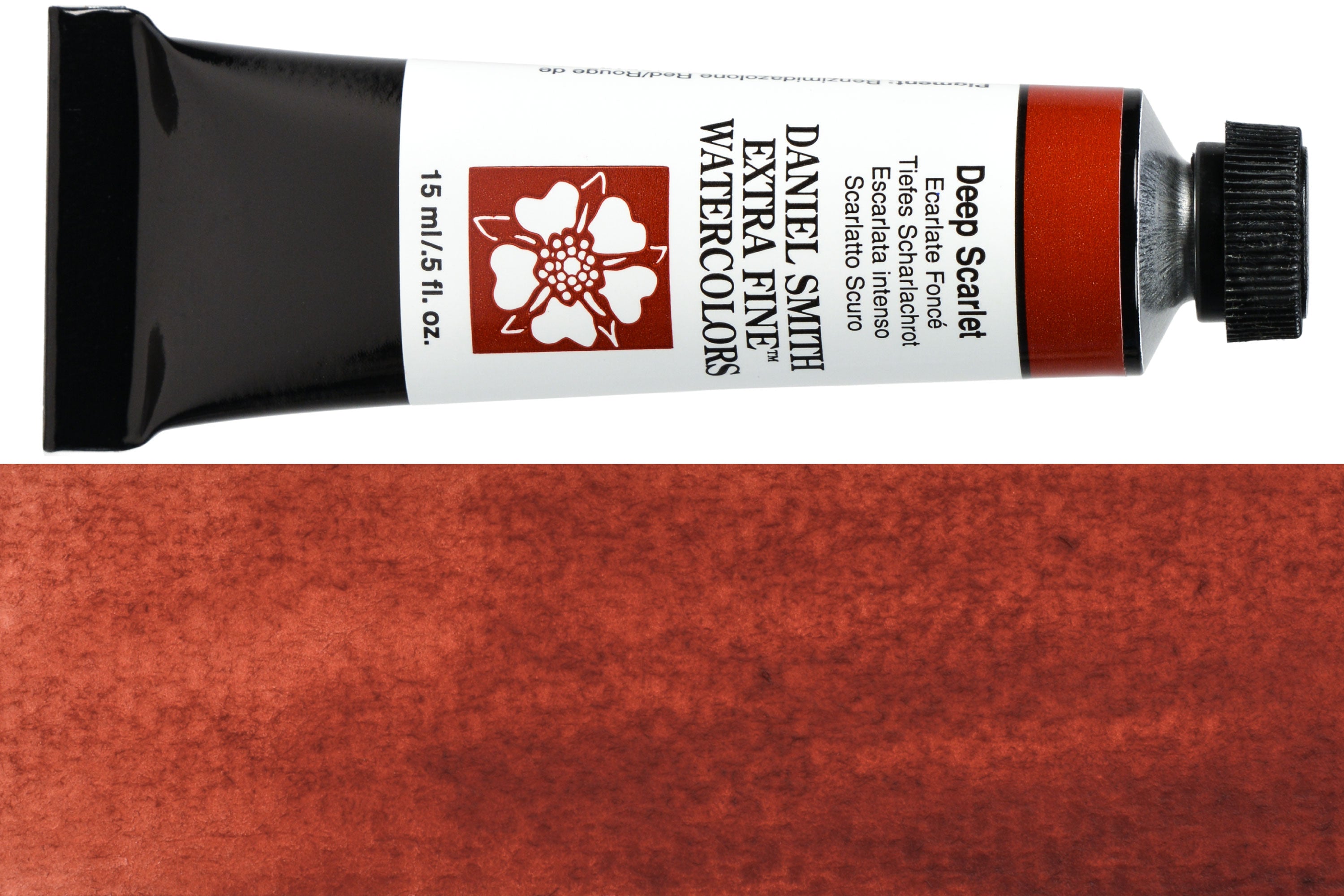 Daniel Smith Extra Fine Watercolor, 15 mL, Deep Scarlet