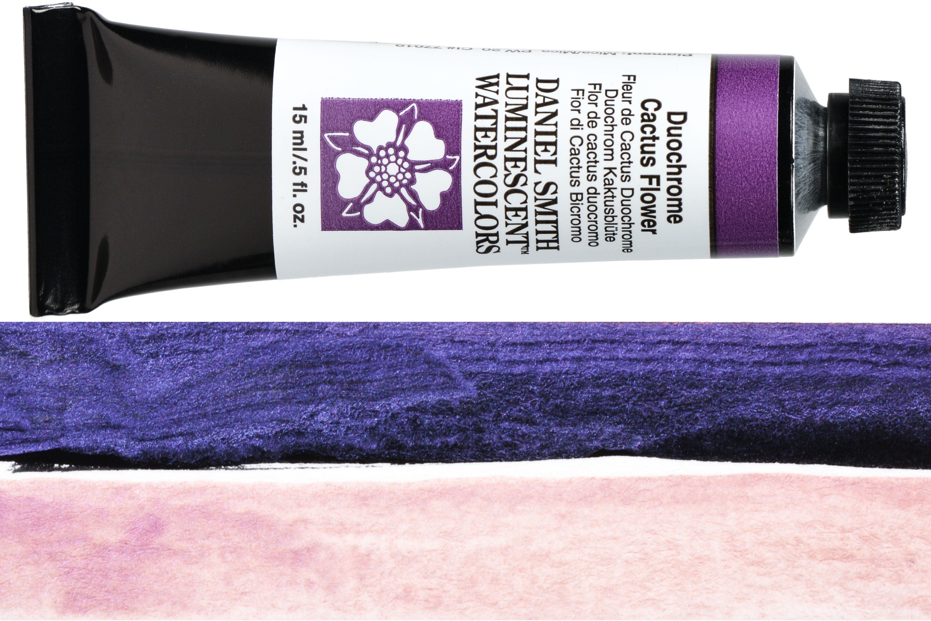 Daniel Smith Extra Fine Watercolor, 15 mL, Duochrome Cactus Flower