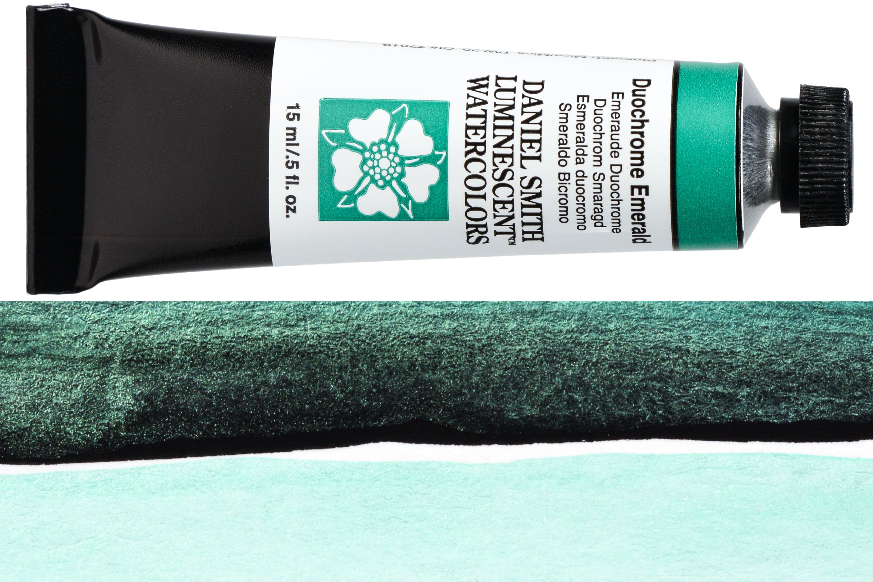 Daniel Smith Extra Fine Watercolor, 15 mL, Duochrome Emerald