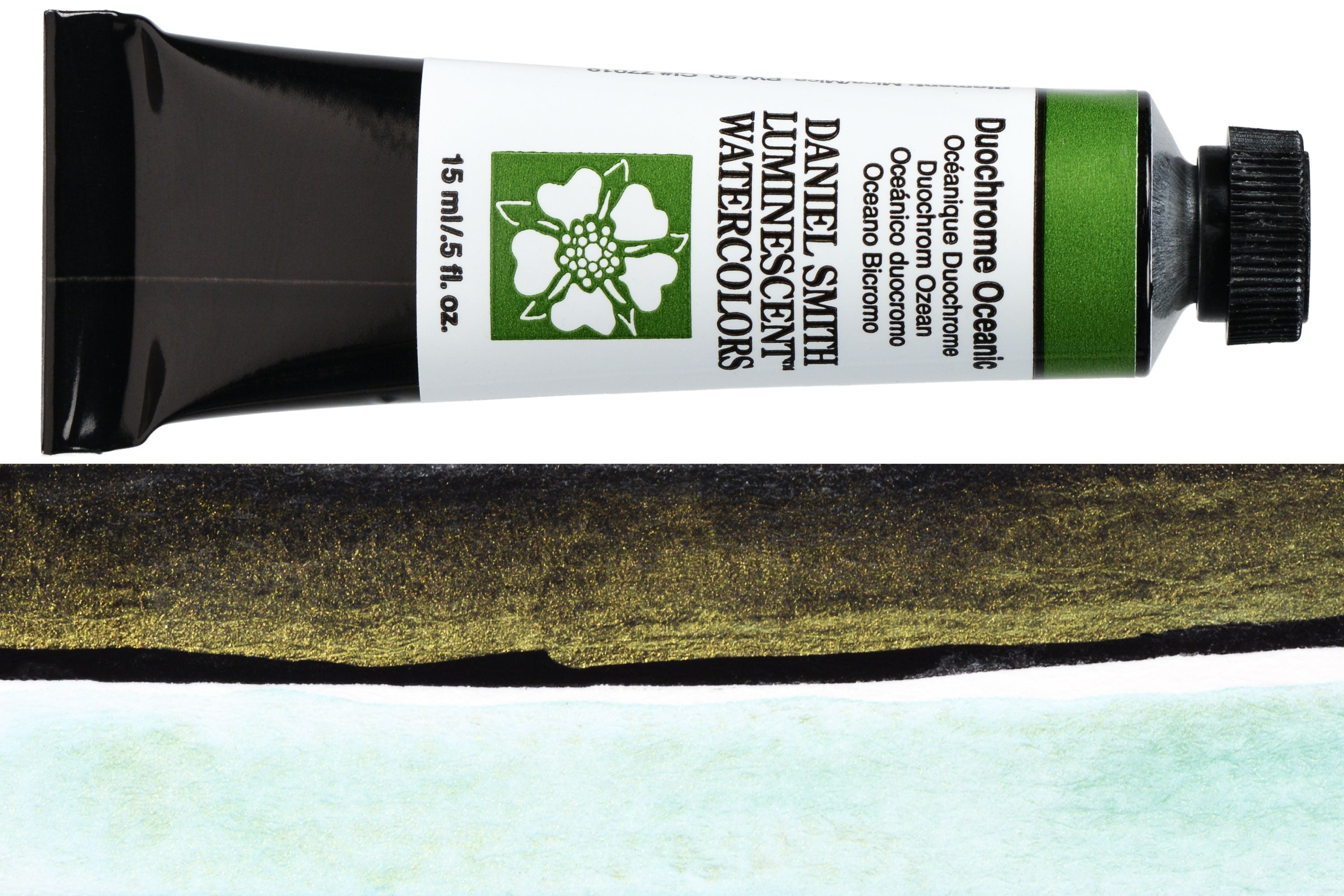 Daniel Smith Extra Fine Watercolor, 15 mL, Duochrome Oceanic