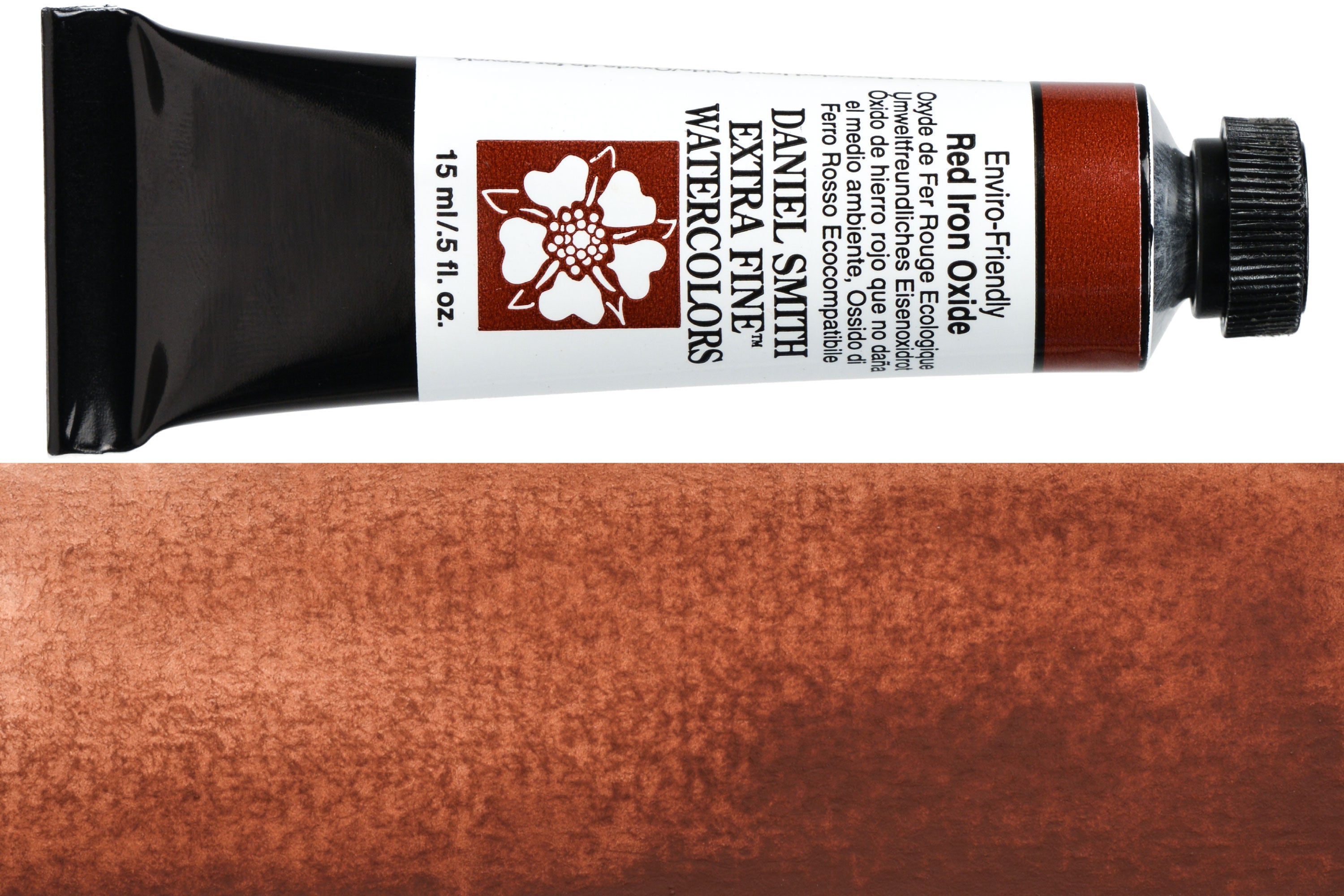 Daniel Smith Extra Fine Watercolor, 15 mL, Enviro-Friendly Red Iron Oxide