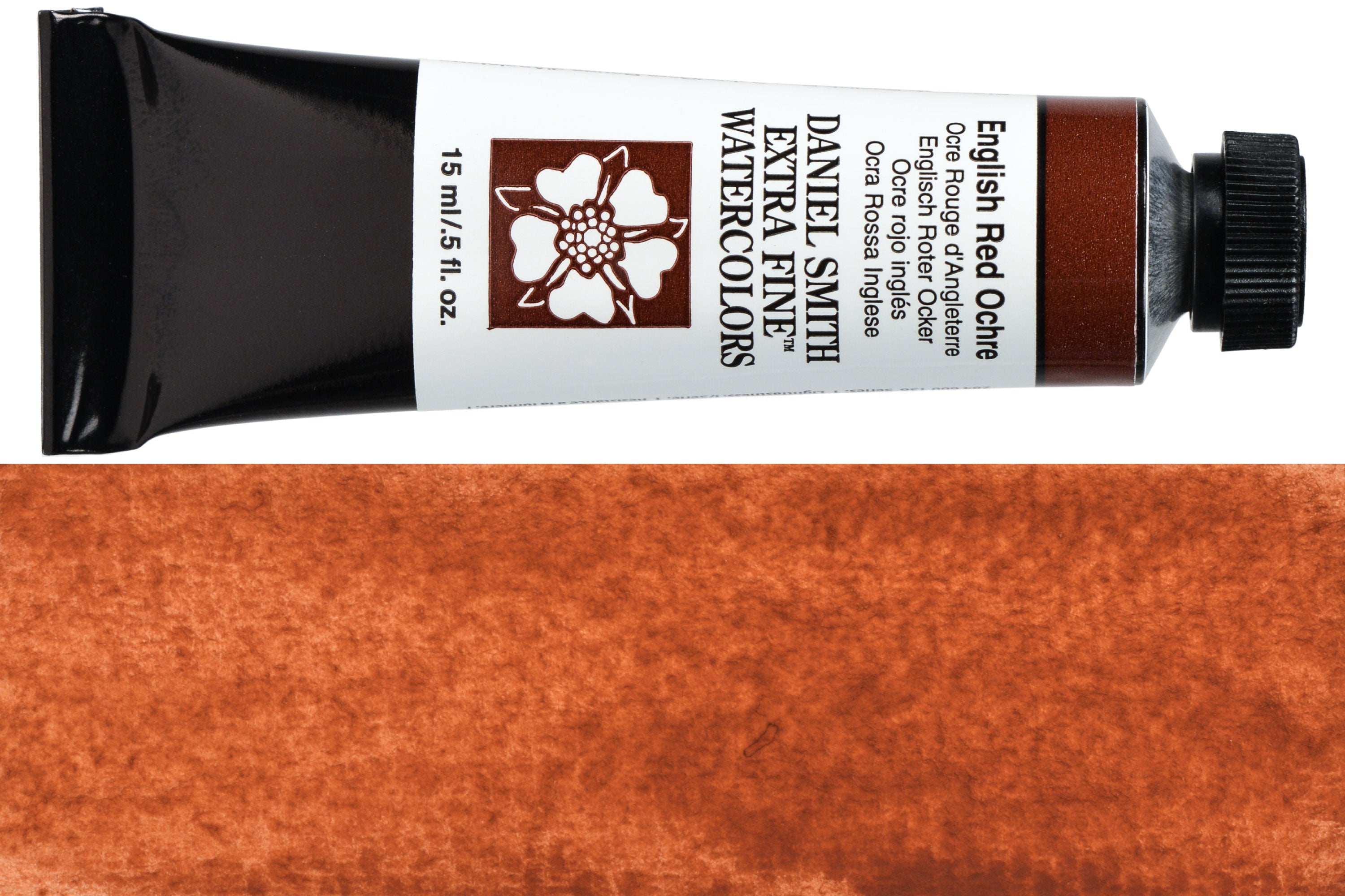 Daniel Smith Extra Fine Watercolor, 15 mL, English Red Ochre