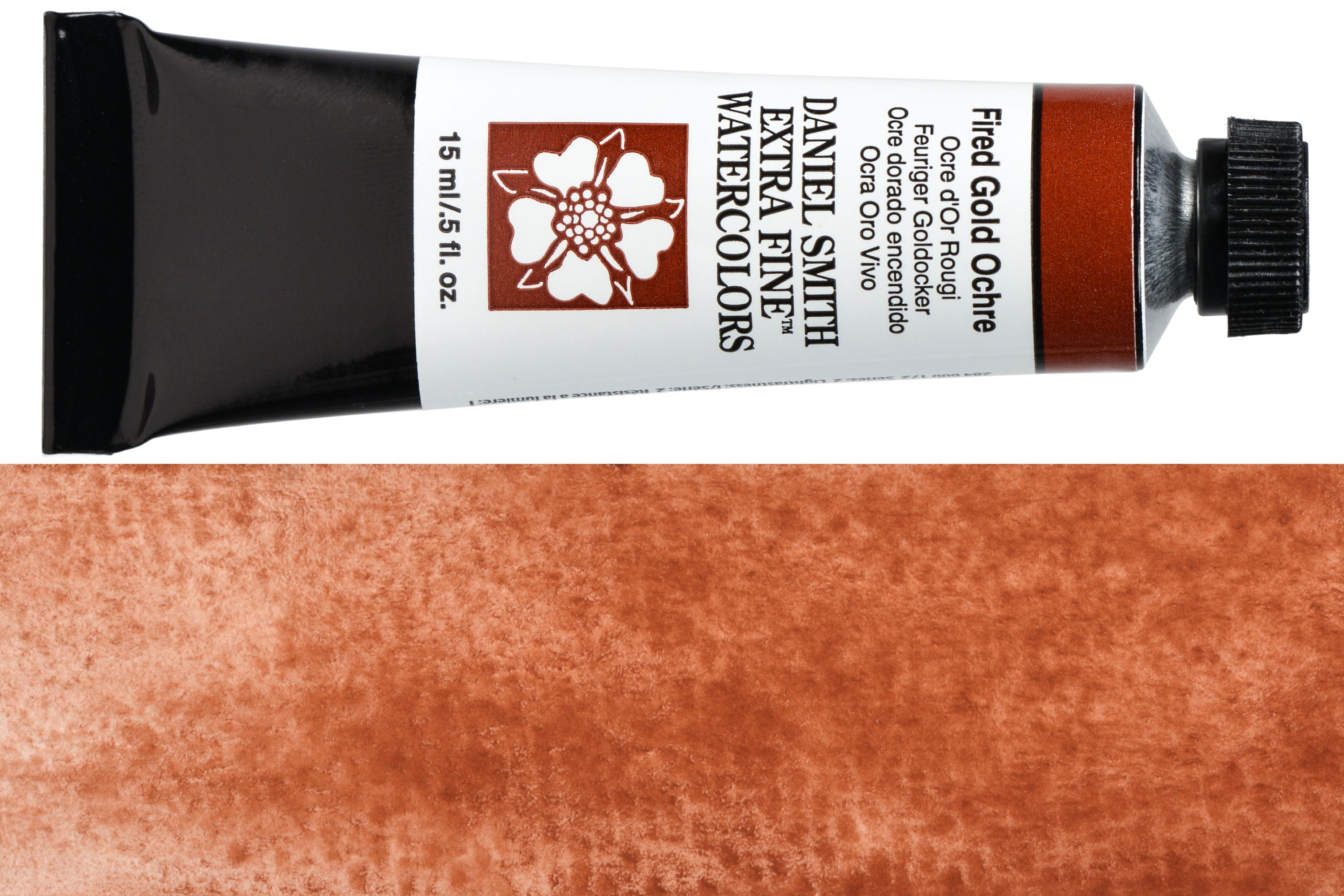 Daniel Smith Extra Fine Watercolor, 15 mL, Fired Gold Ochre
