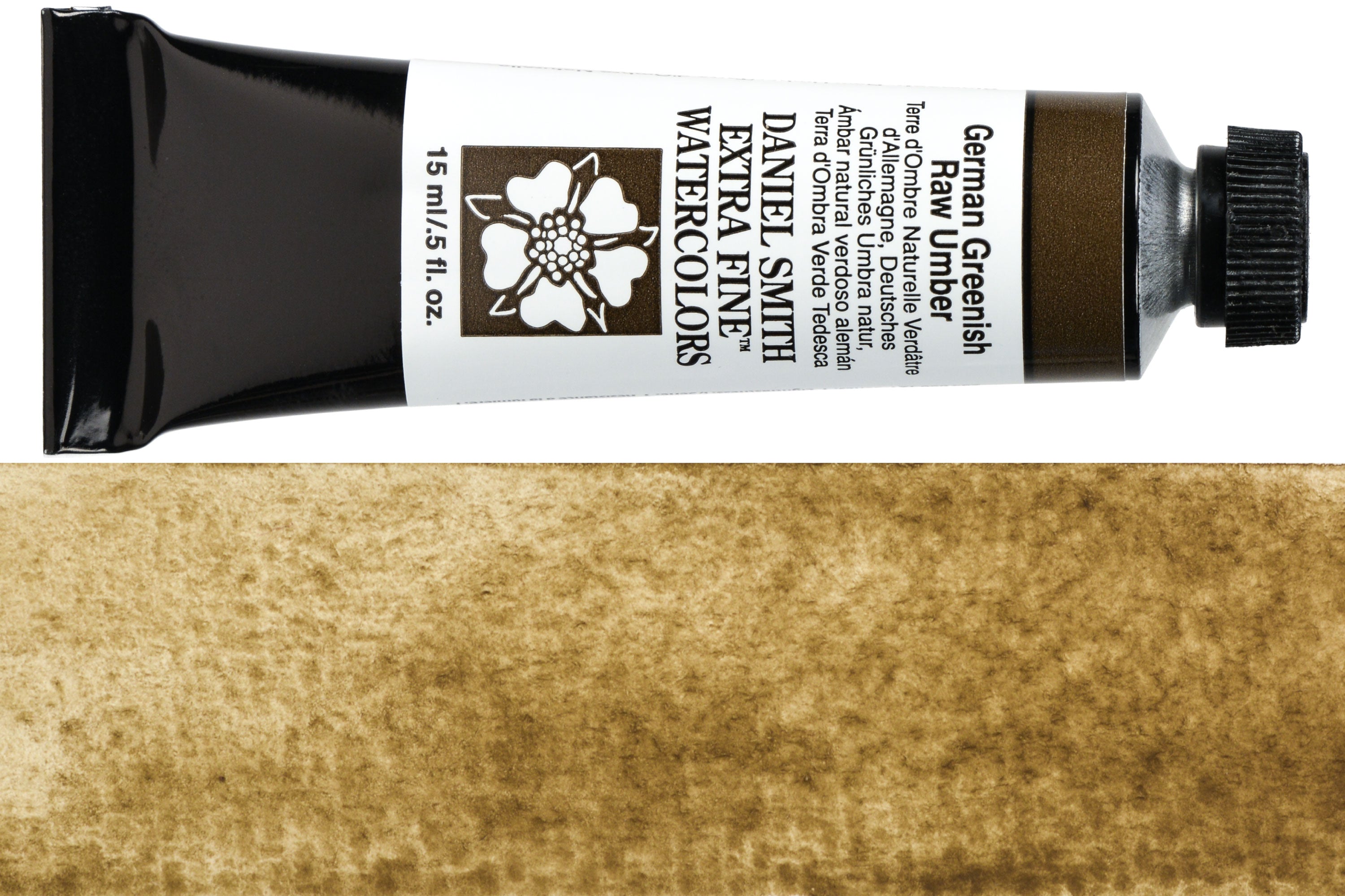 Daniel Smith Extra Fine Watercolor, 15 mL, German Greenish Raw Umber