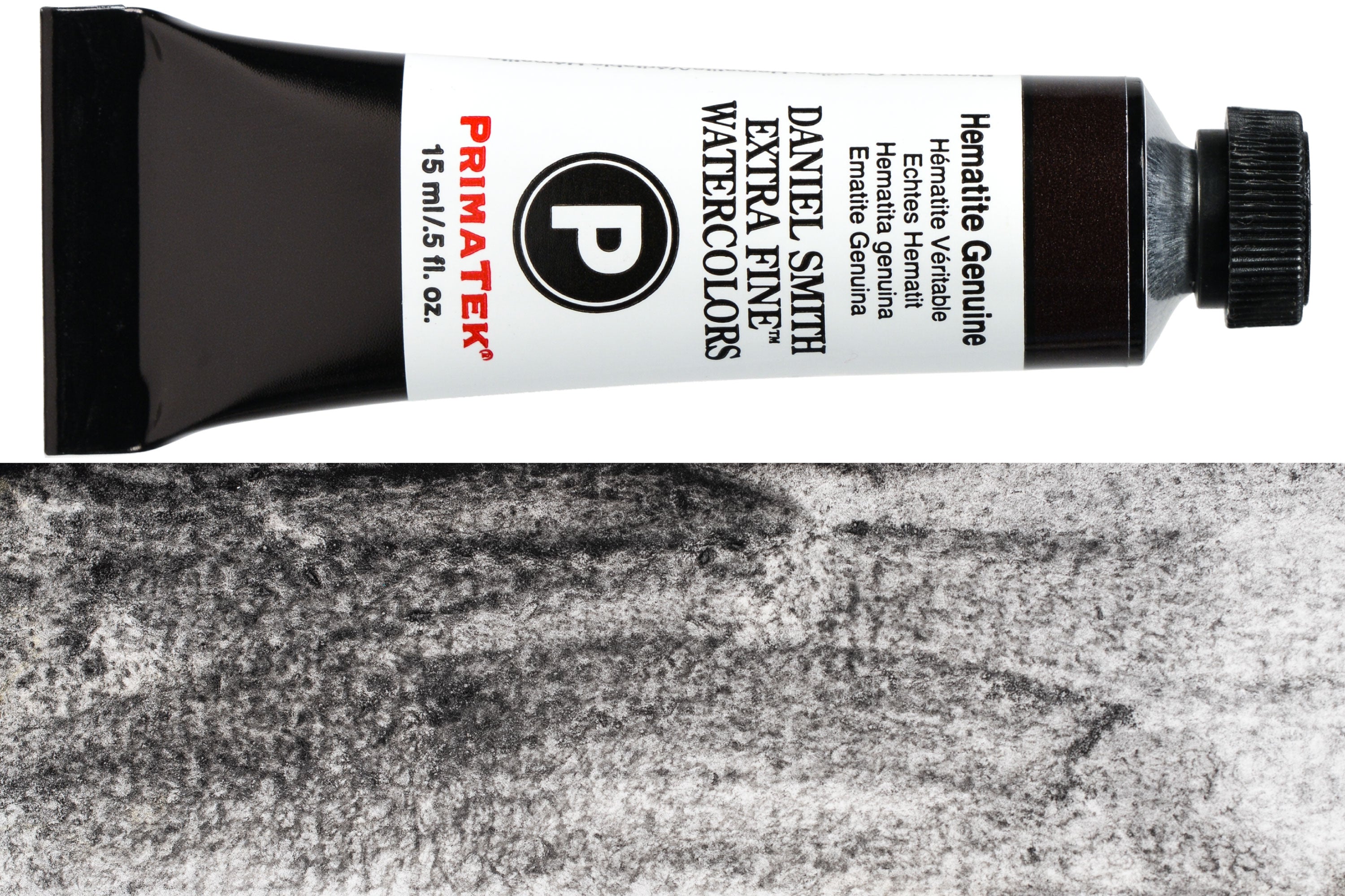 Daniel Smith Extra Fine Watercolor, 15 mL, Hematite Genuine