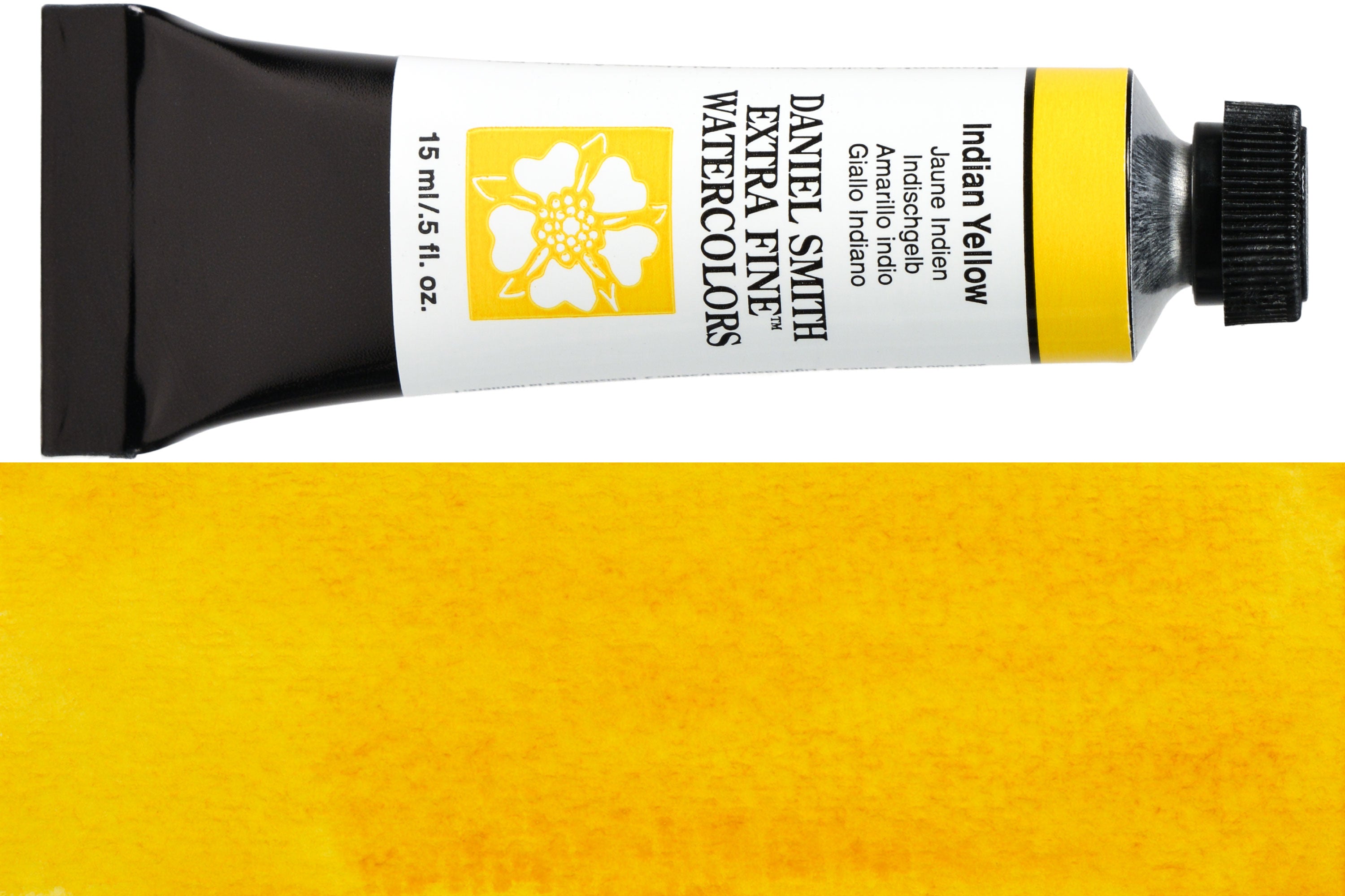 Daniel Smith Extra Fine Watercolor, 15 mL, Indian Yellow