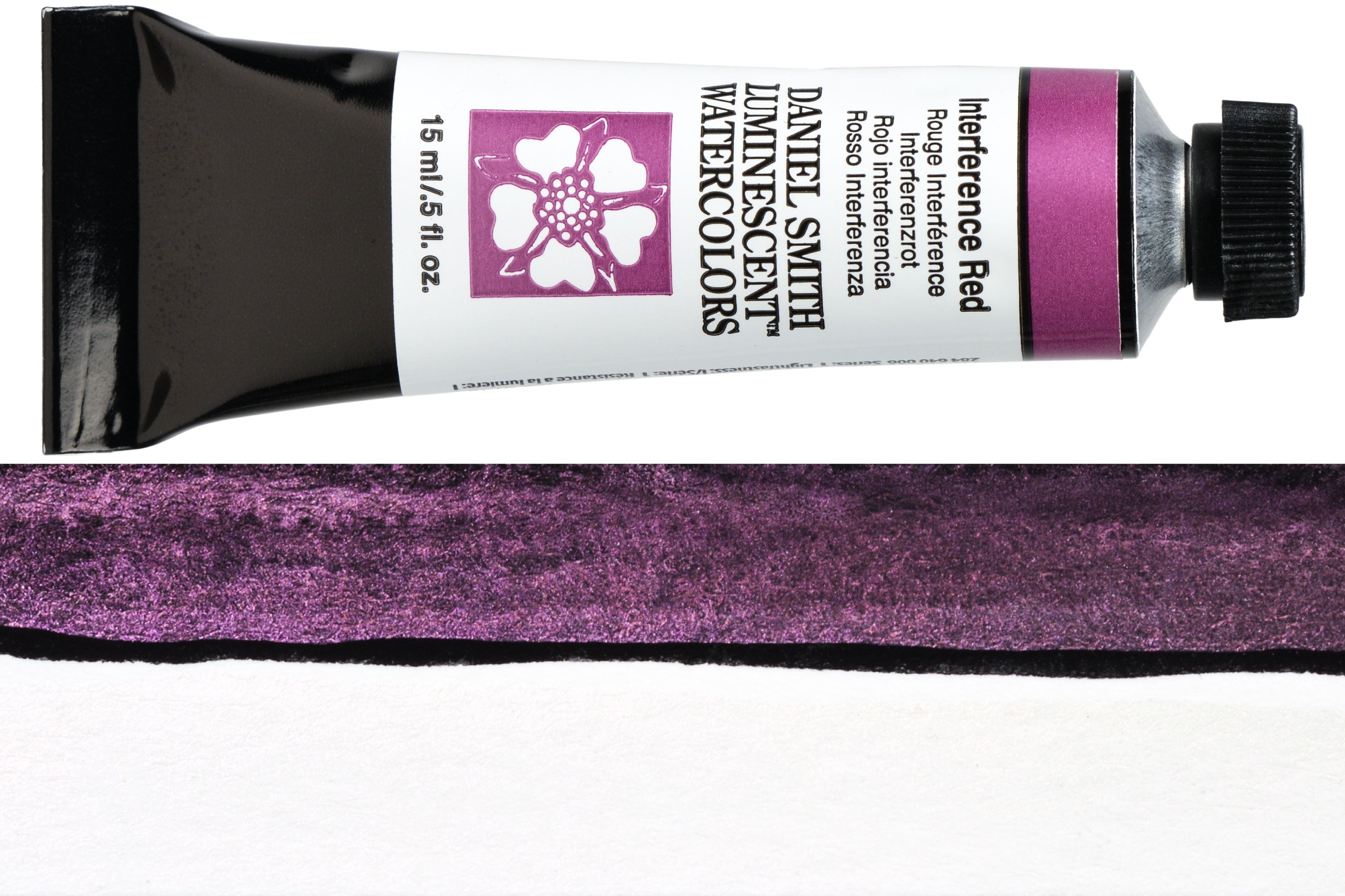 Daniel Smith Extra Fine Watercolor, 15 mL, Interference Red