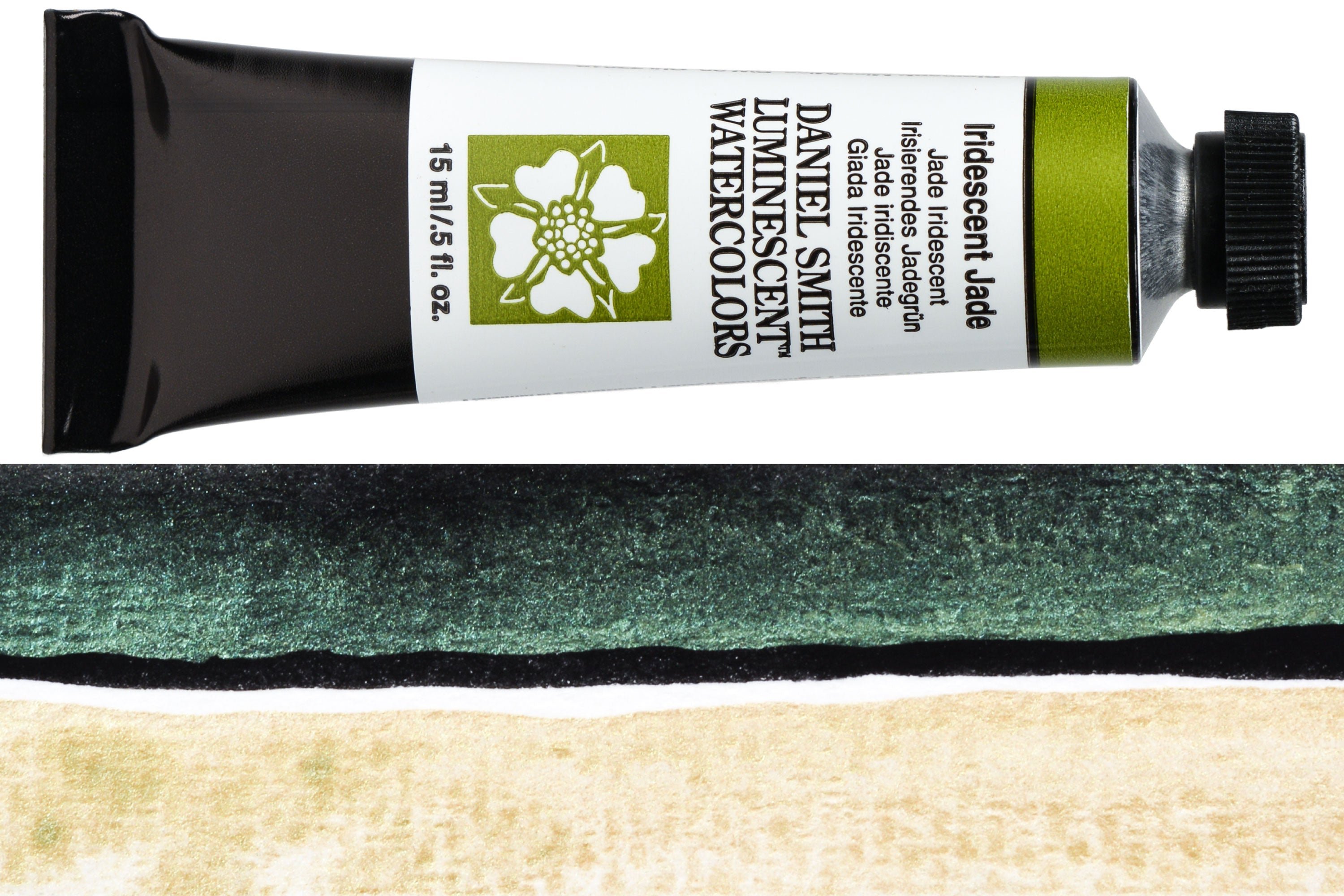 Daniel Smith Extra Fine Watercolor, 15 mL, Iridescent Jade