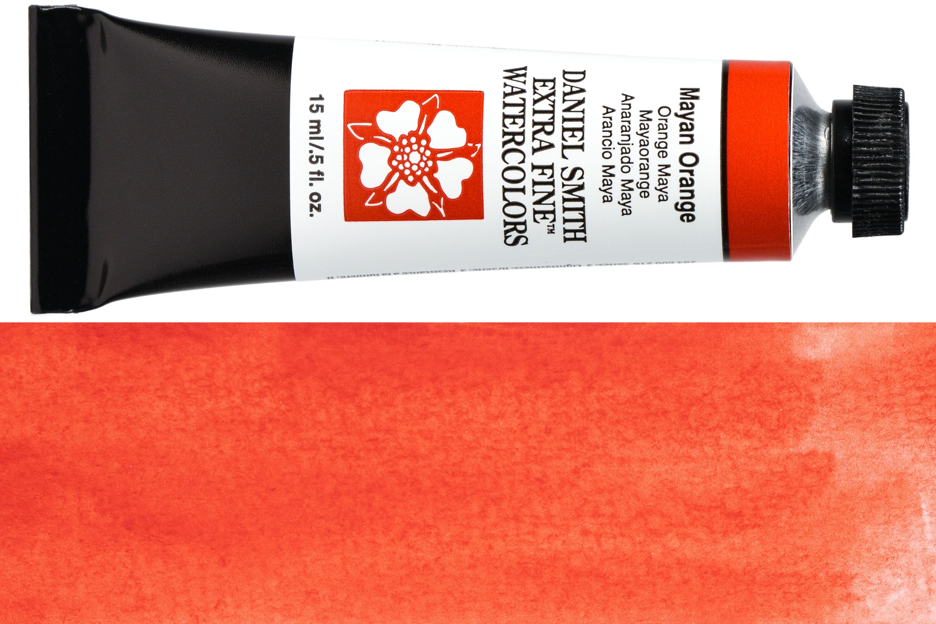 Daniel Smith Extra Fine Watercolor, 15 mL, Mayan Orange