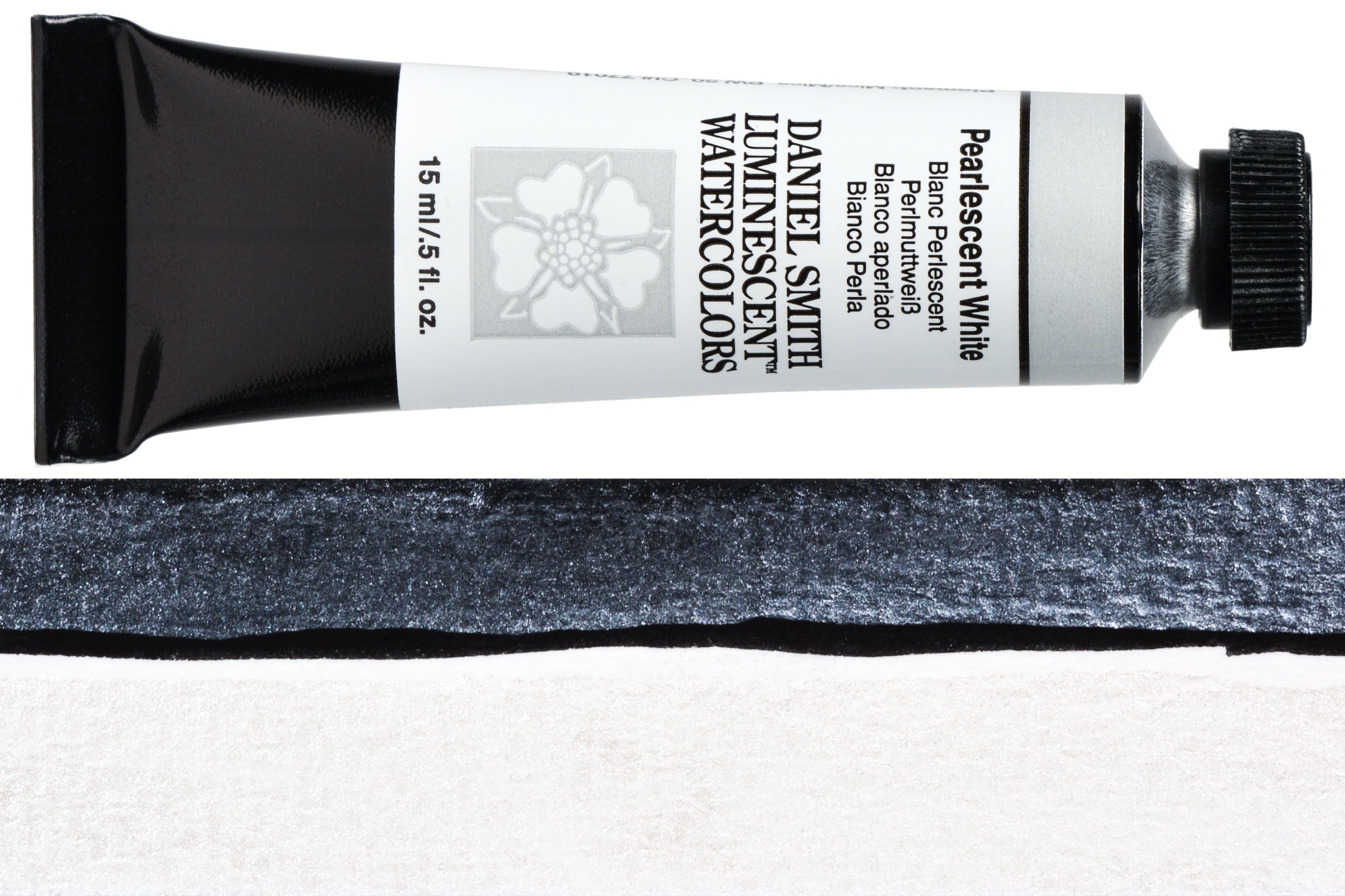 Daniel Smith Extra Fine Watercolor, 15 mL, Pearlescent White