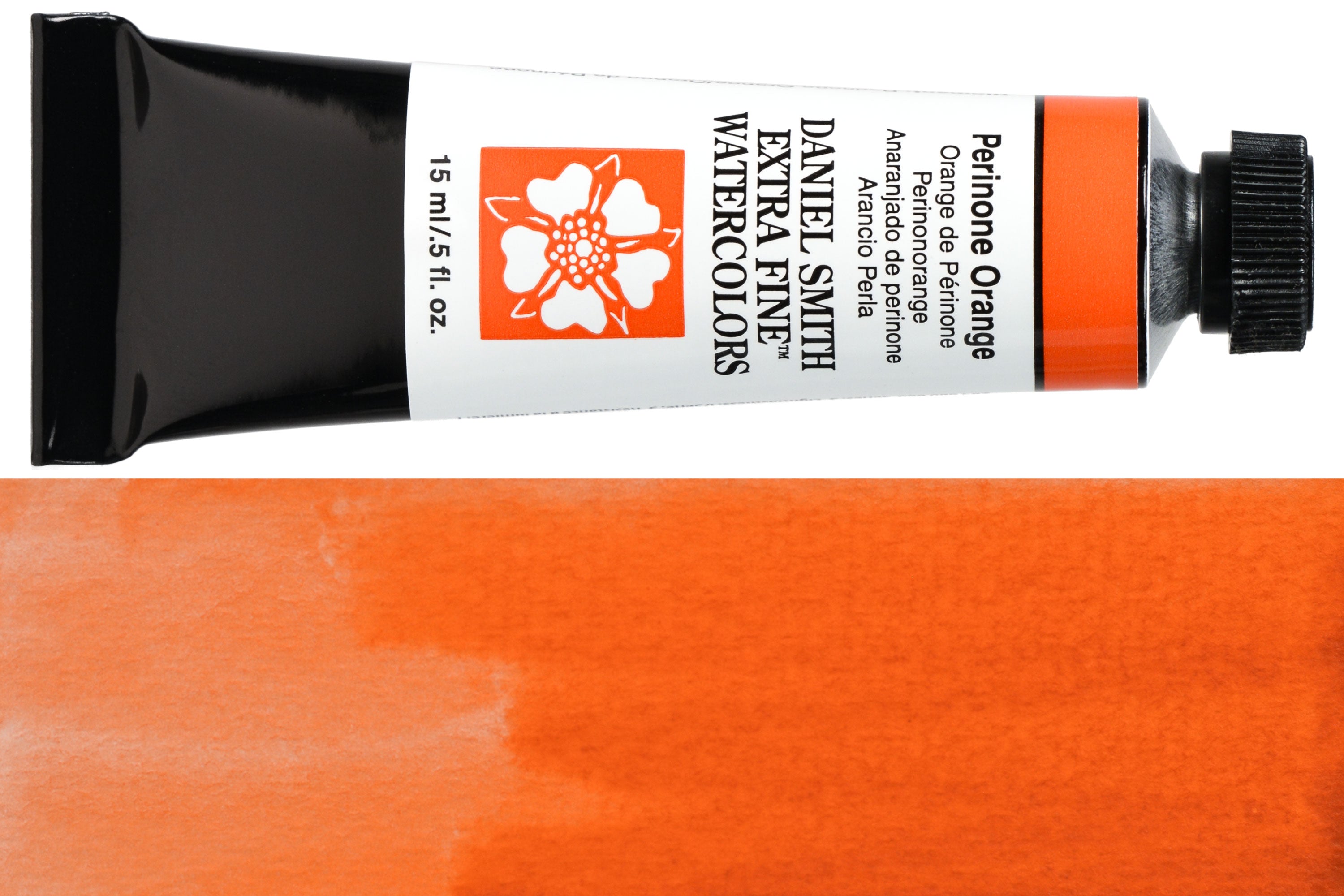 Daniel Smith Extra Fine Watercolor, 15 mL, Perinone Orange