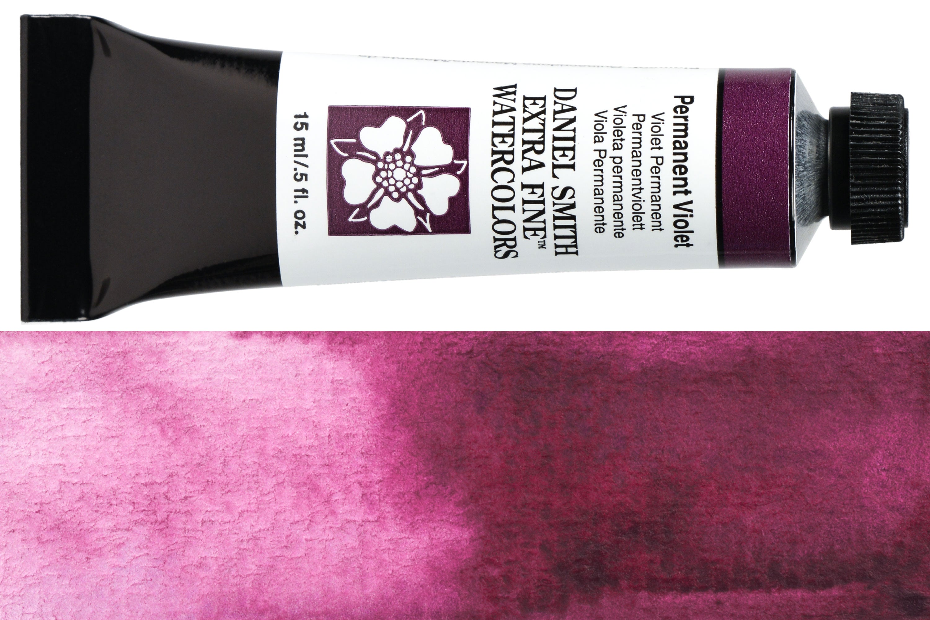 Daniel Smith Extra Fine Watercolor, 15 mL, Permanent Violet