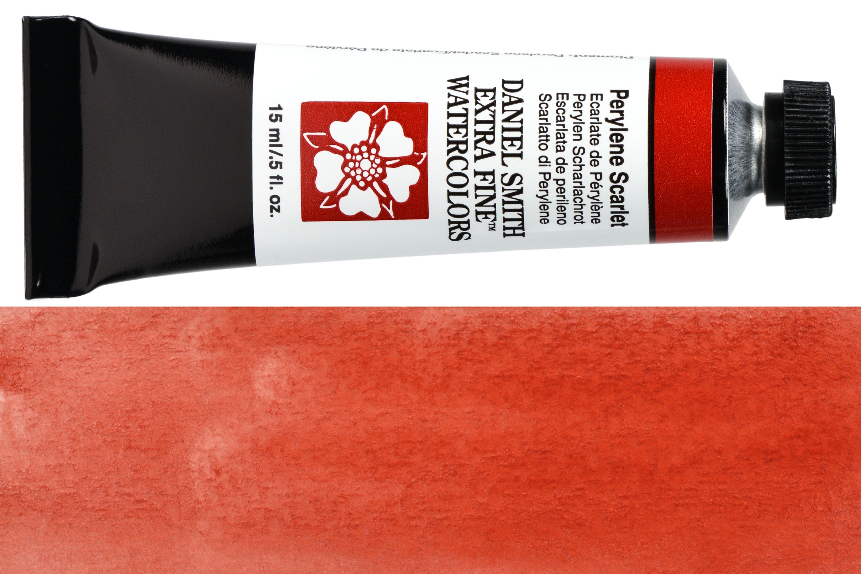 Daniel Smith Extra Fine Watercolor, 15 mL, Perylene Scarlet