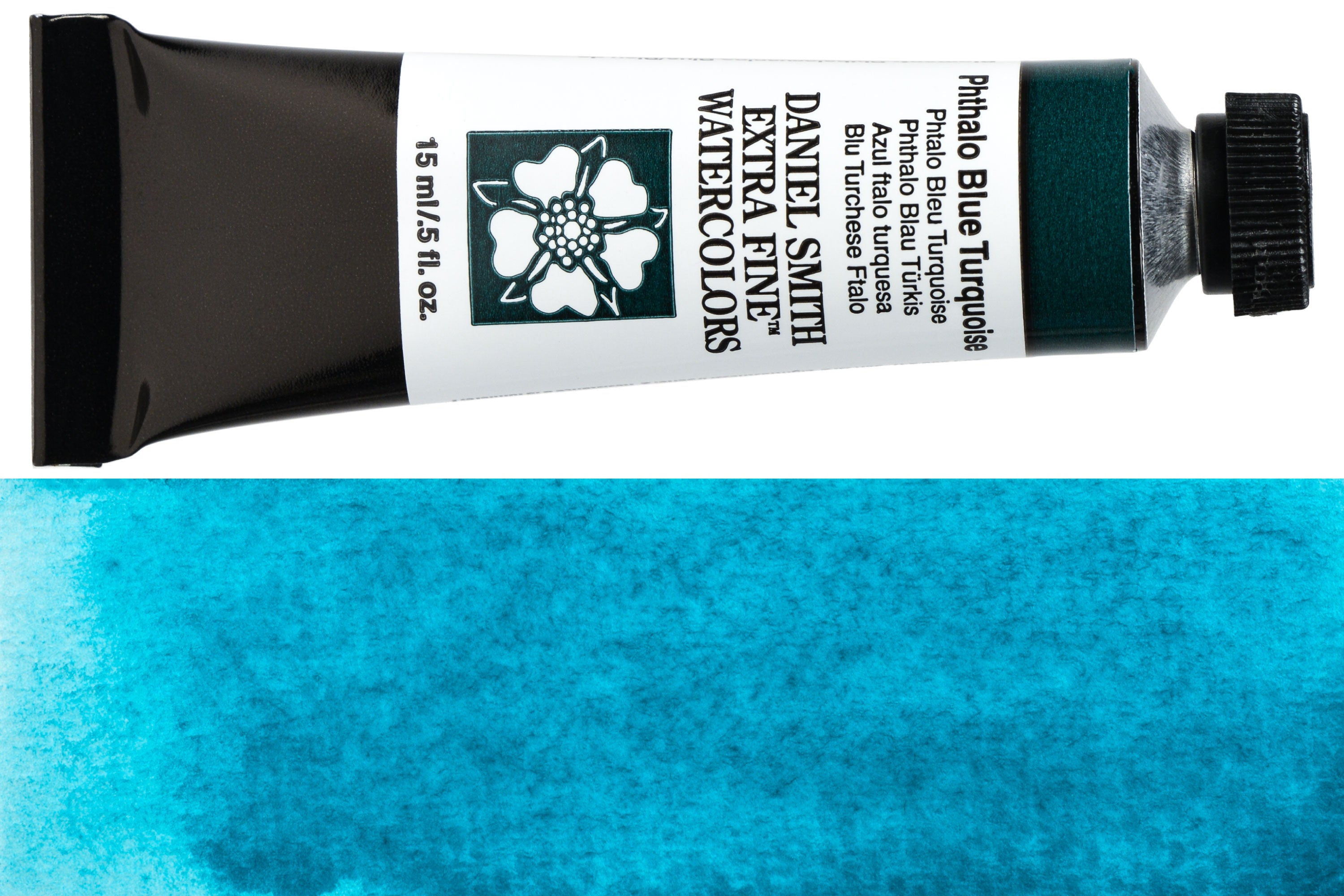 Daniel Smith Extra Fine Watercolor, 15 mL, Phthalo Blue Turquoise