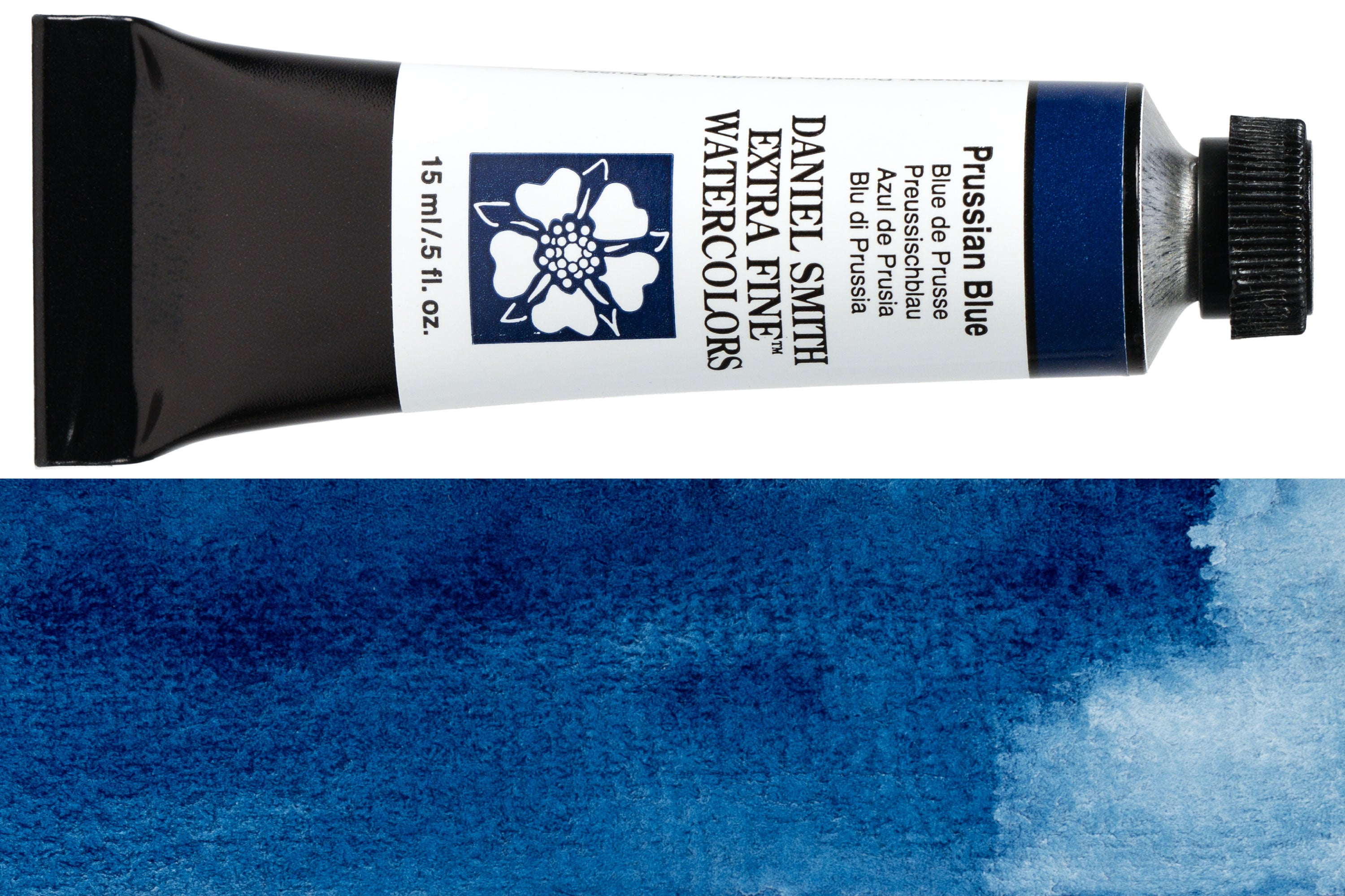 Daniel Smith Extra Fine Watercolor, 15 mL, Prussian Blue