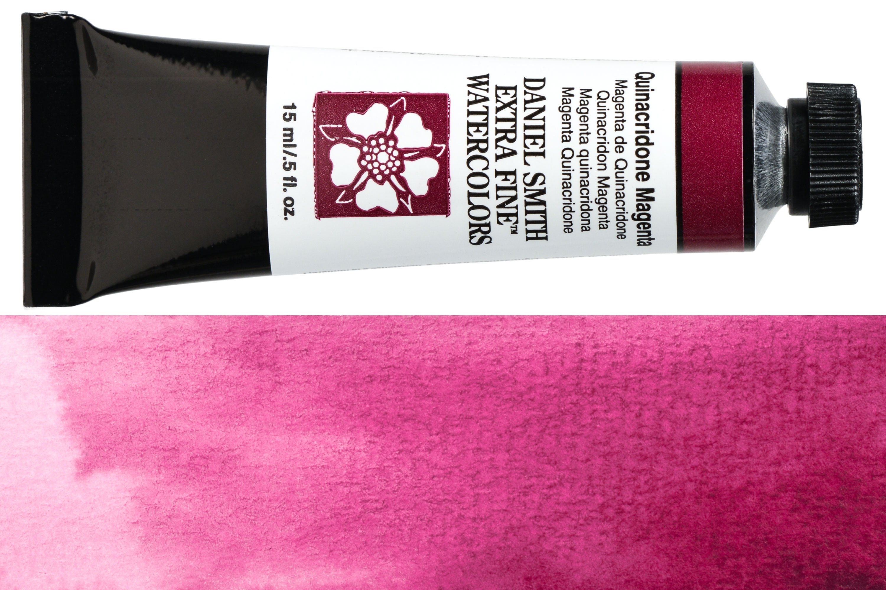 Daniel Smith Extra Fine Watercolor, 15 mL, Quinacridone Magenta