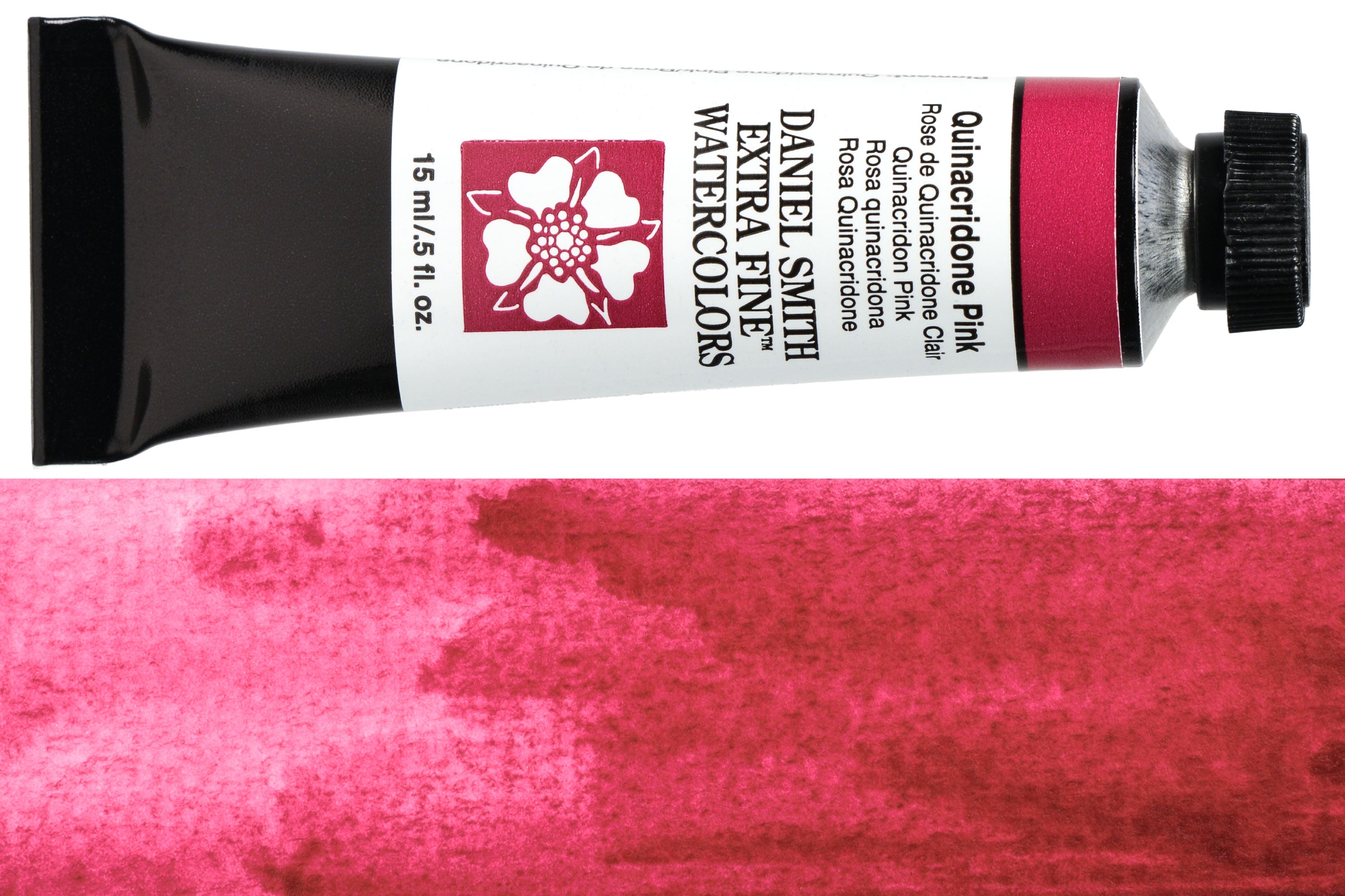 Daniel Smith Extra Fine Watercolor, 15 mL, Quinacridone Pink