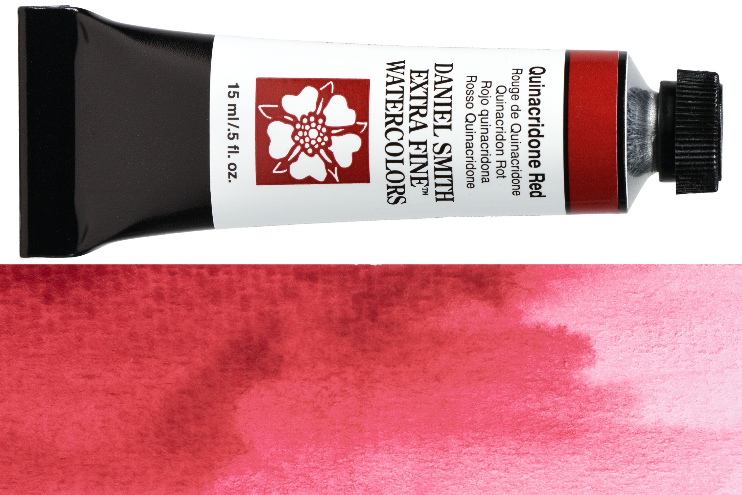 Daniel Smith Extra Fine Watercolor, 15 mL, Quinacridone Red