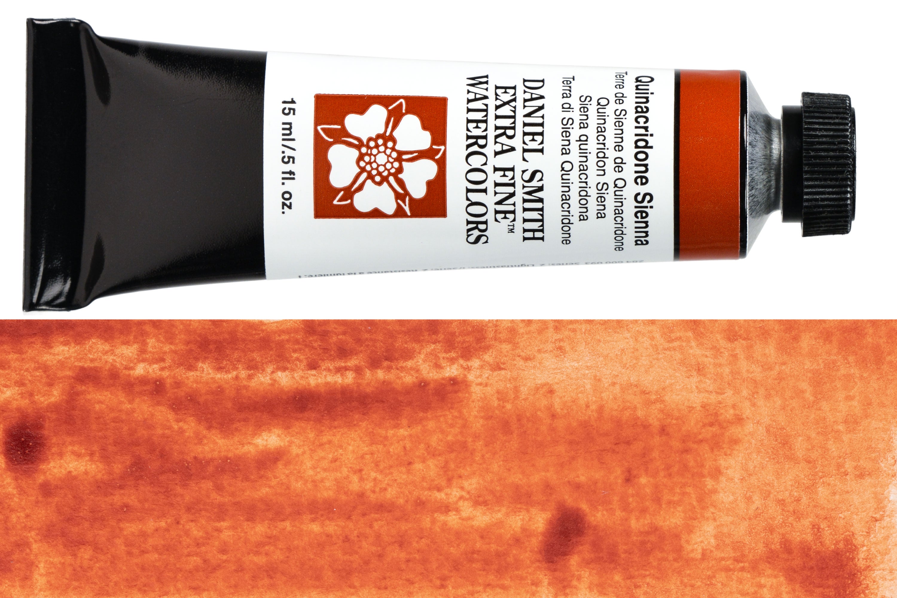 Daniel Smith Extra Fine Watercolor, 15 mL, Quinacridone Sienna