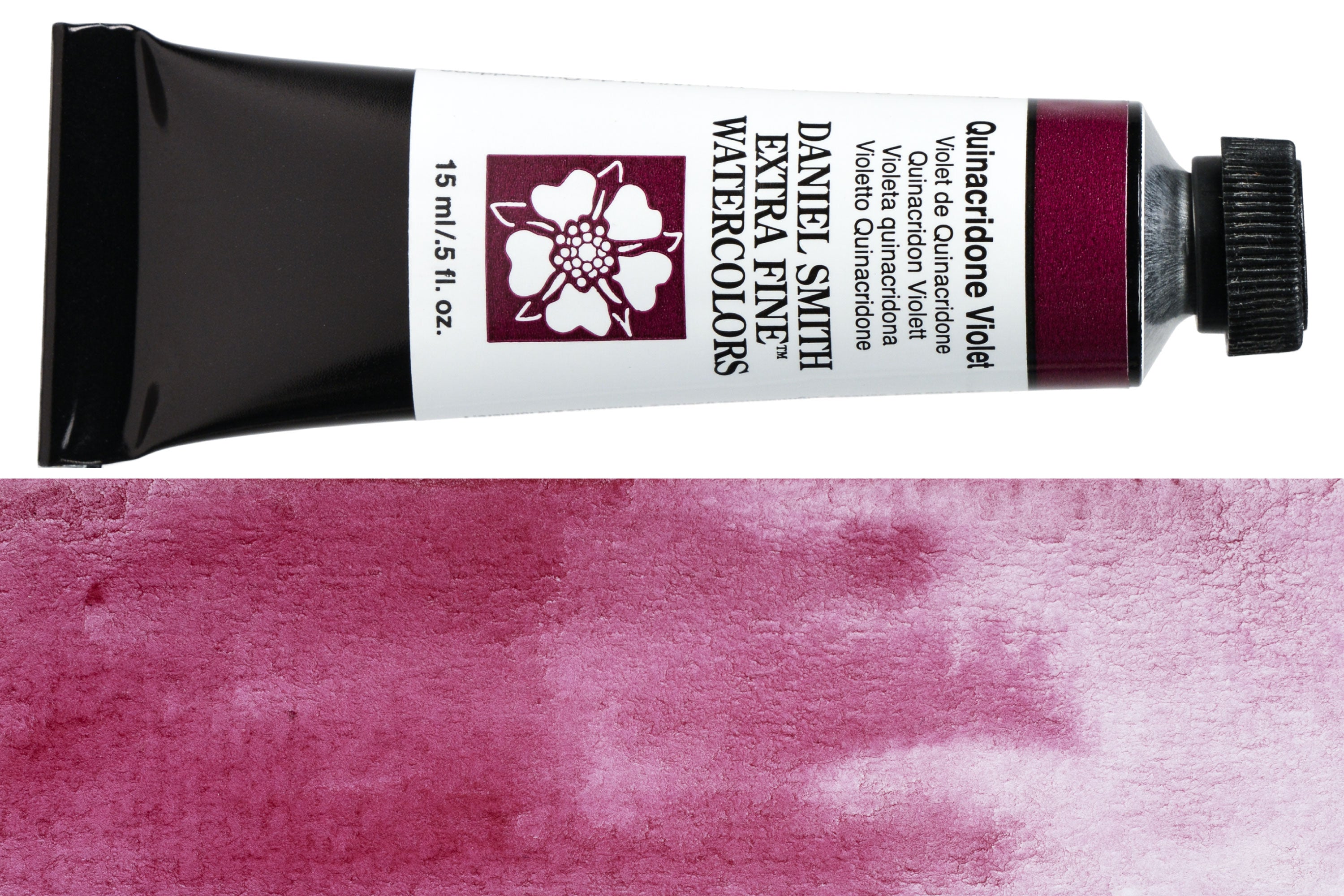 Daniel Smith Extra Fine Watercolor, 15 mL, Quinacridone Violet