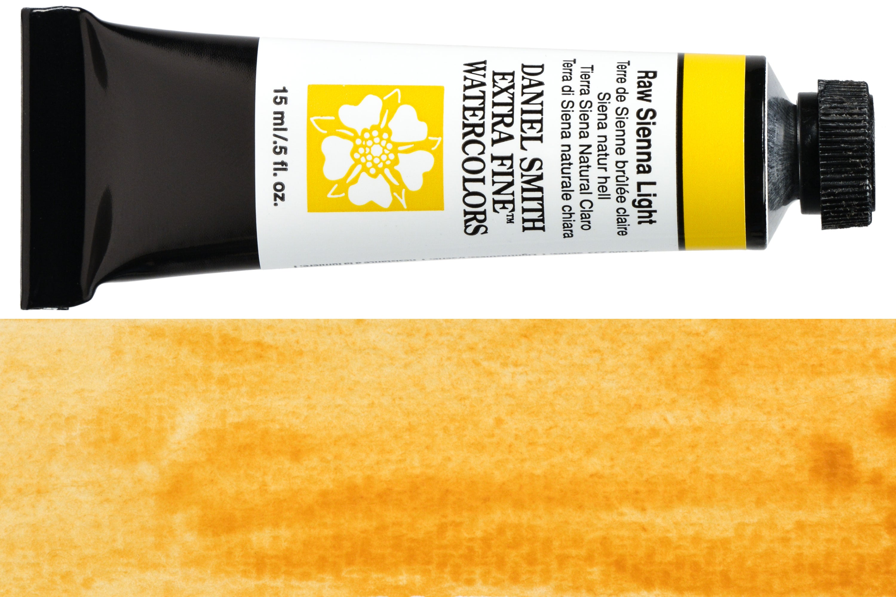 Daniel Smith Extra Fine Watercolor, 15 mL, Raw Sienna Light