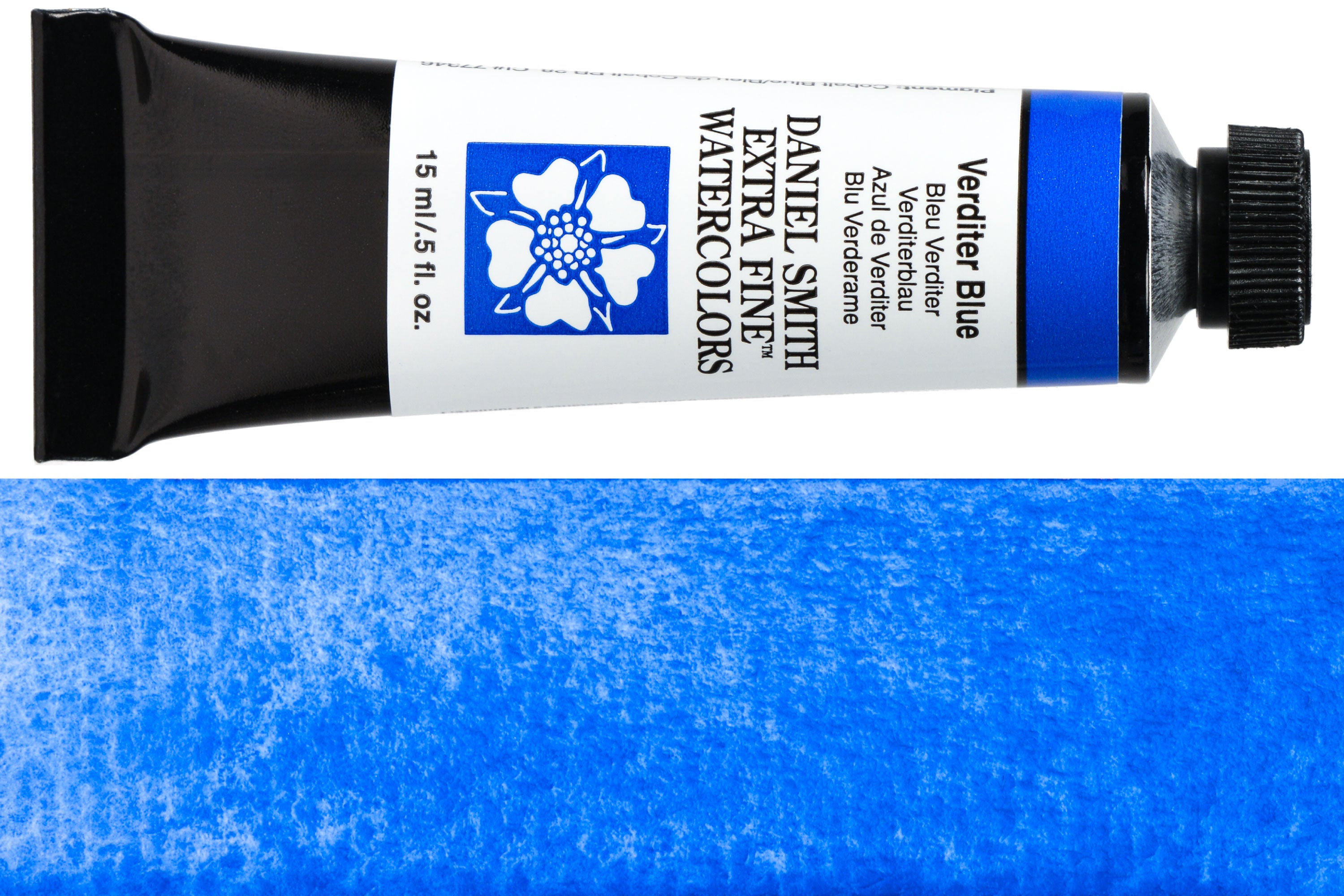 Daniel Smith Extra Fine Watercolor, 15 mL, Verditer Blue