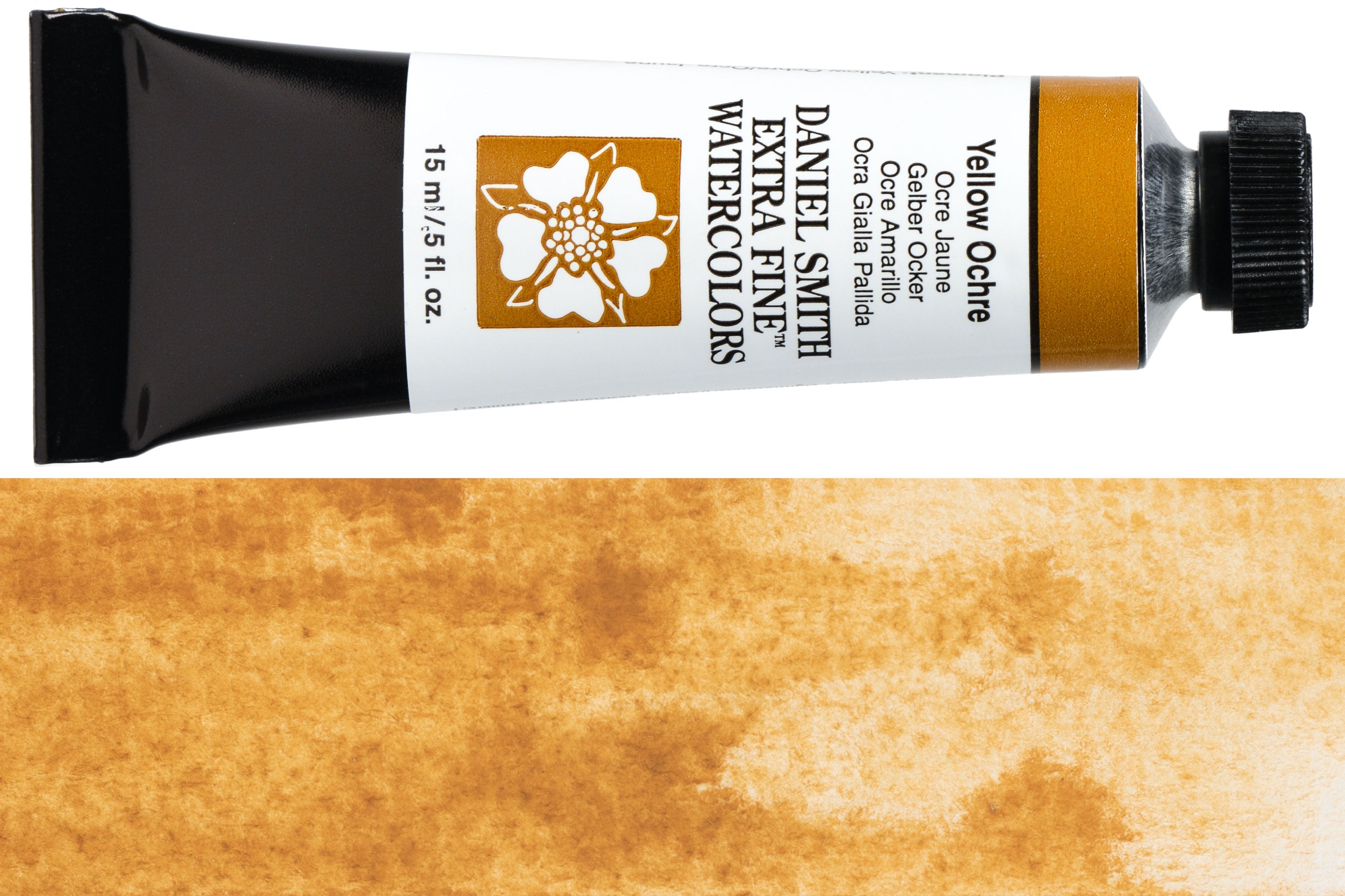 Daniel Smith Extra Fine Watercolor, 15 mL, Yellow Ochre