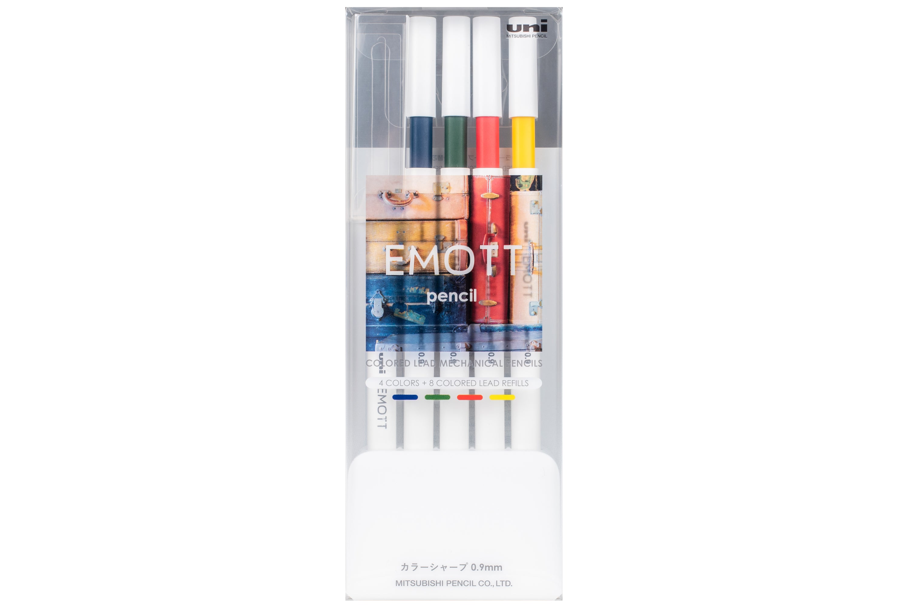 Emott Mechanical Colored Pencils, Vintage Colors Set