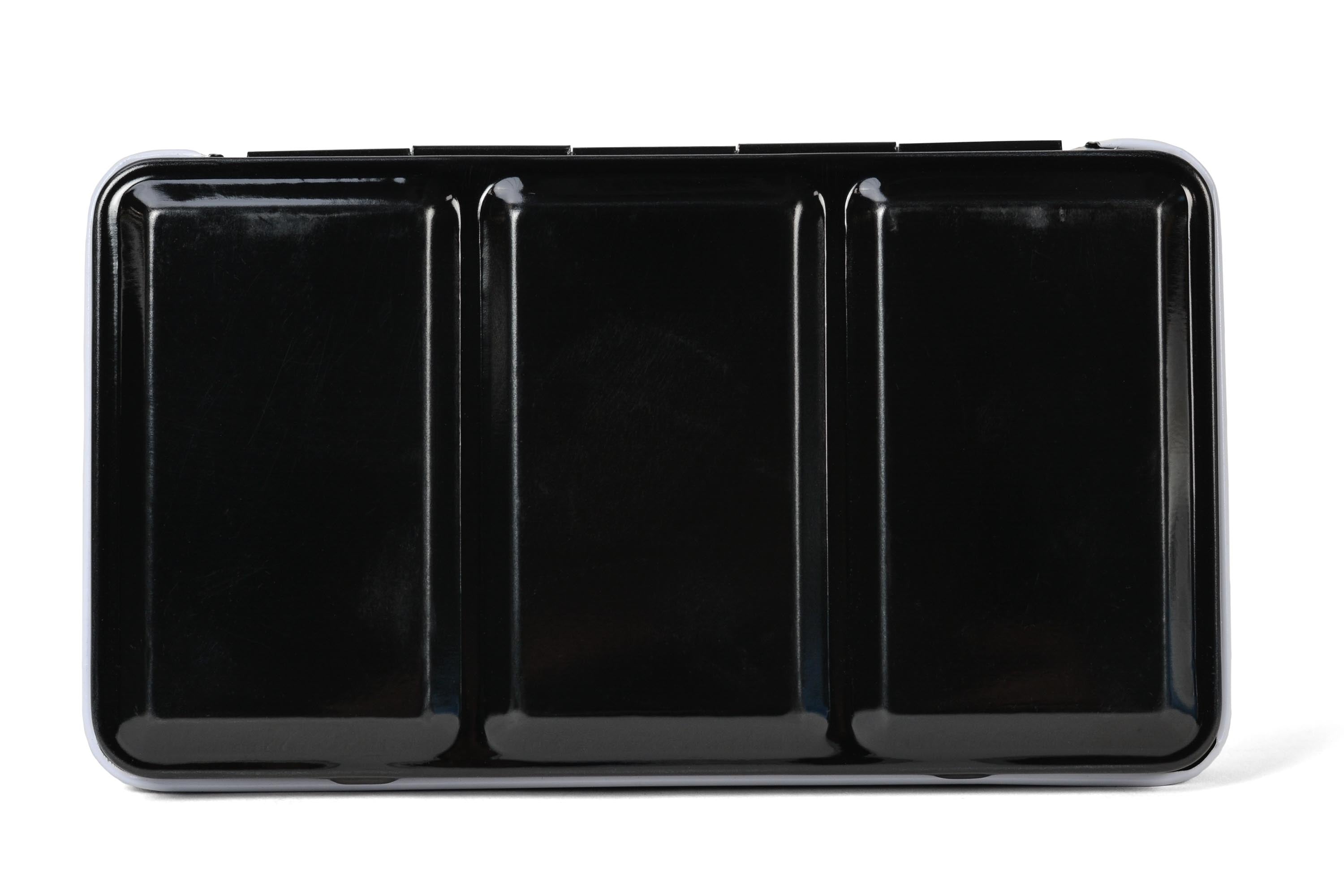 Enameled metal watercolor tin, 12 slots