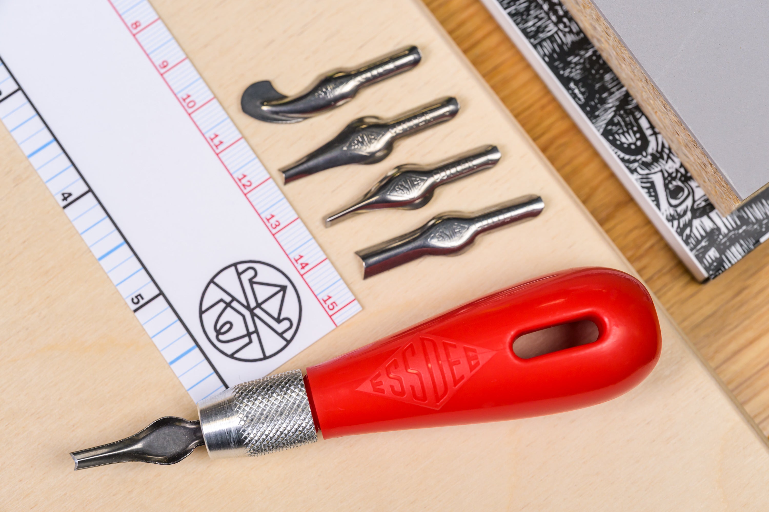 Lino Cutter with 5 Blades