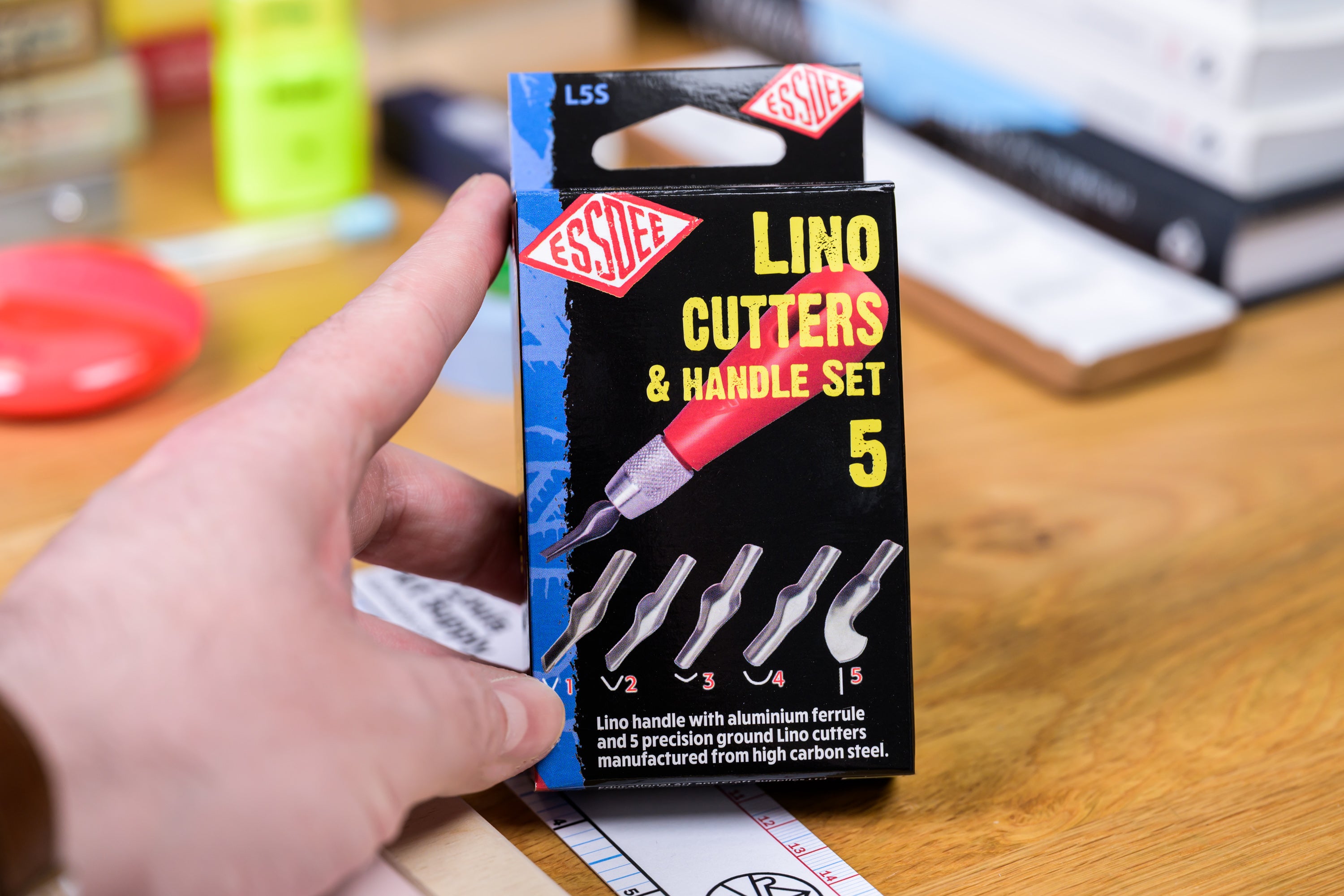 Lino Cutter with 5 Blades