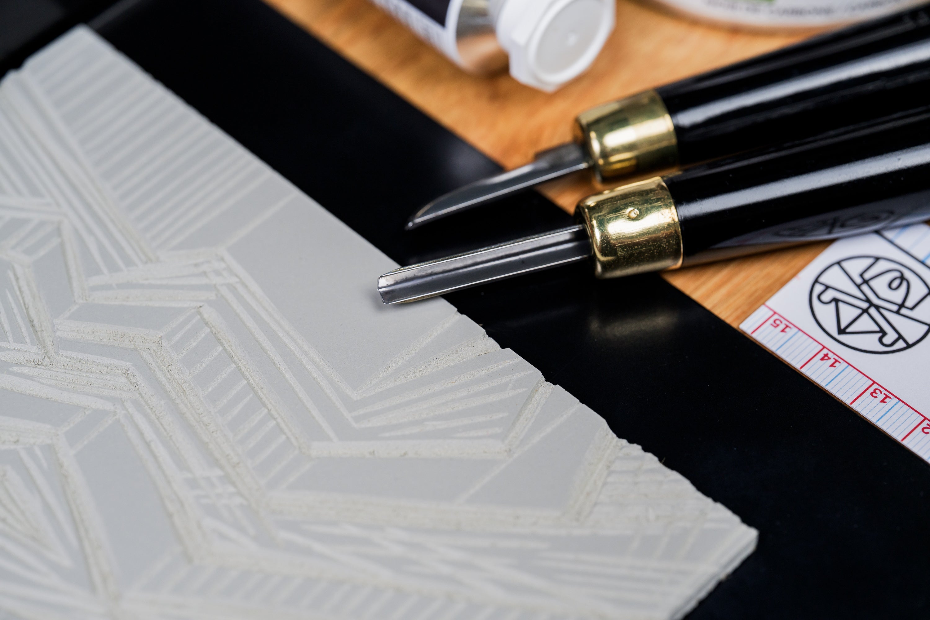 2-in-1 Inking Plate + Bench Hook