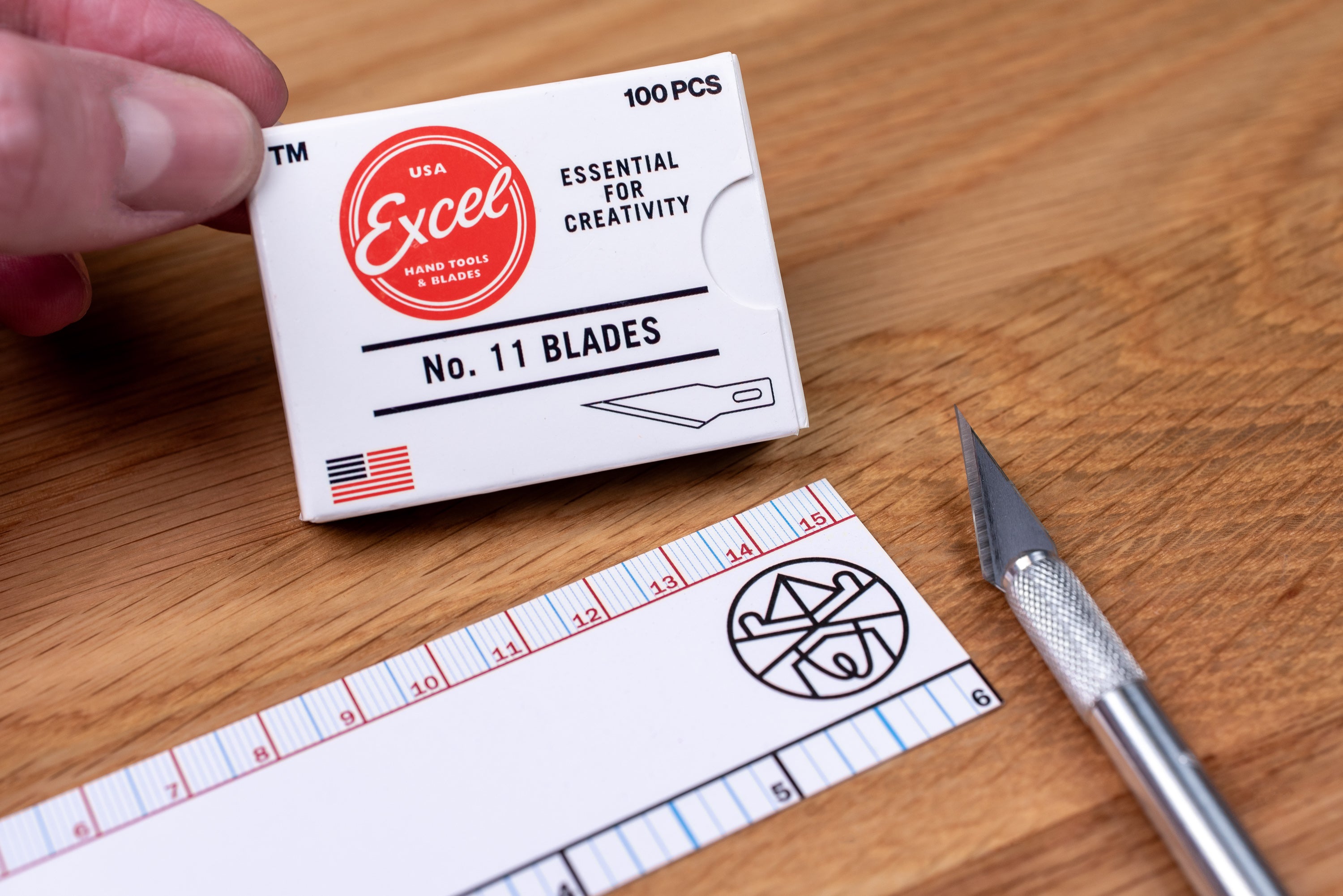 Excel #11 Hobby Blades, Pack of 100