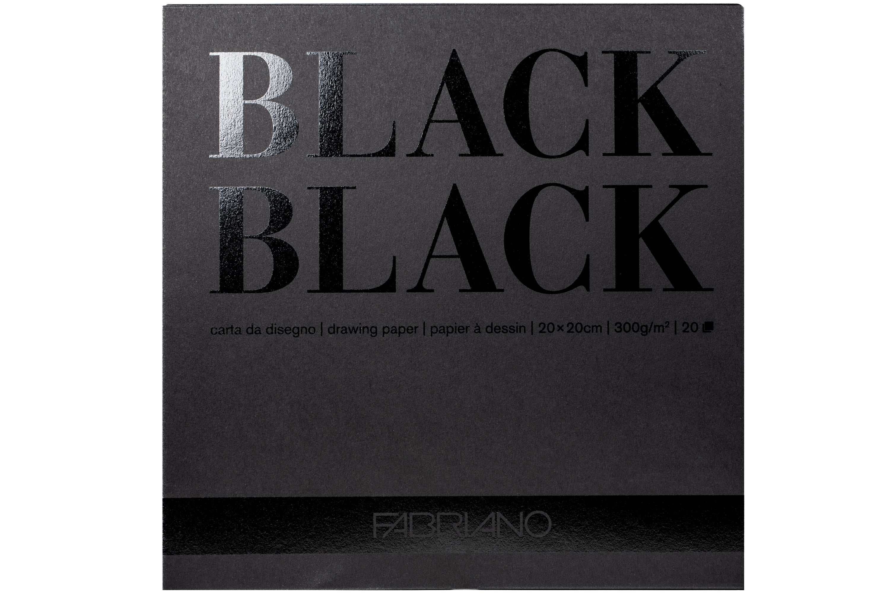 Fabriano Black Black Pads & Sheets - Artsavingsclub