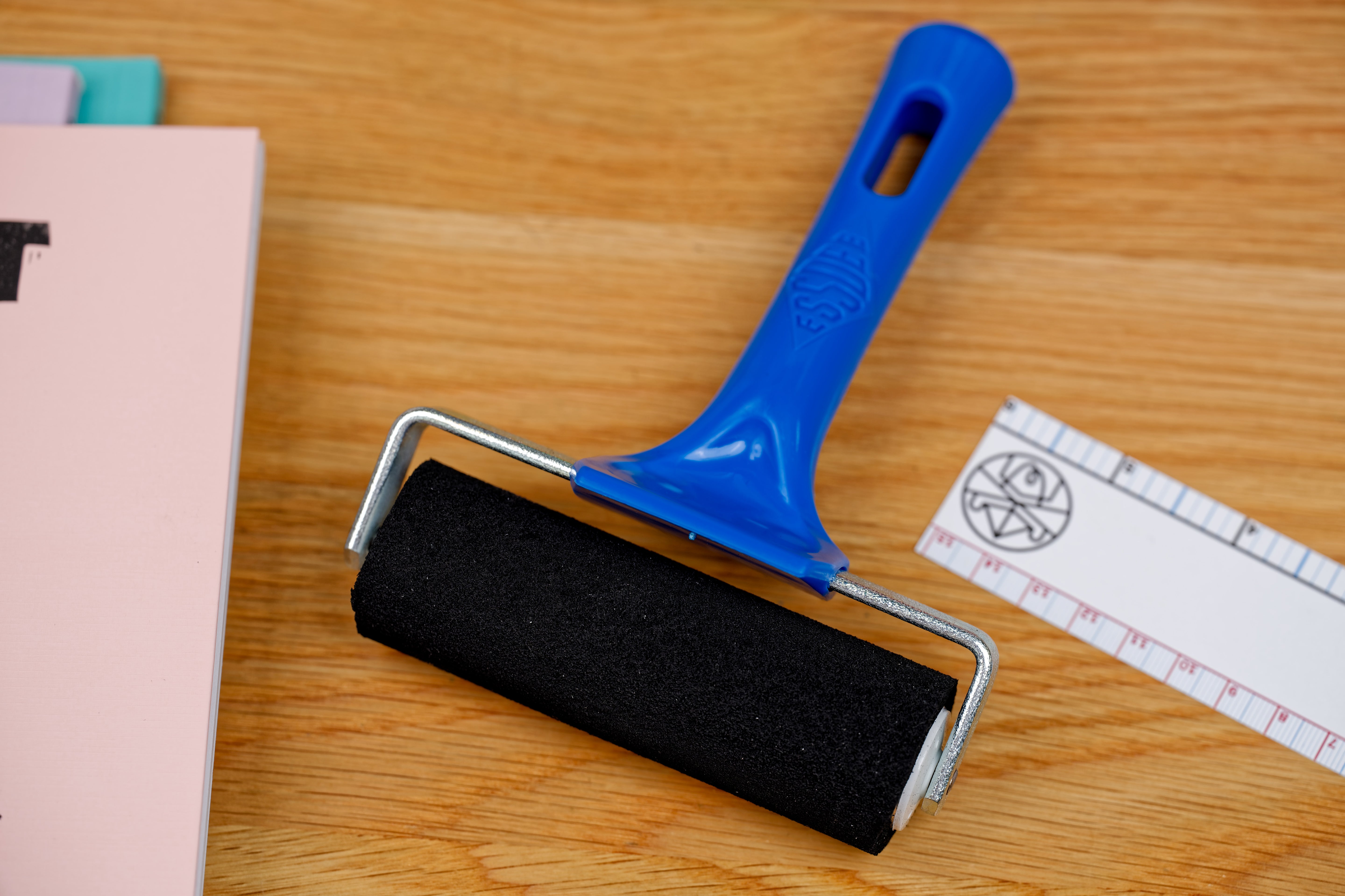 Essdee Fabric Ink Roller, 4"