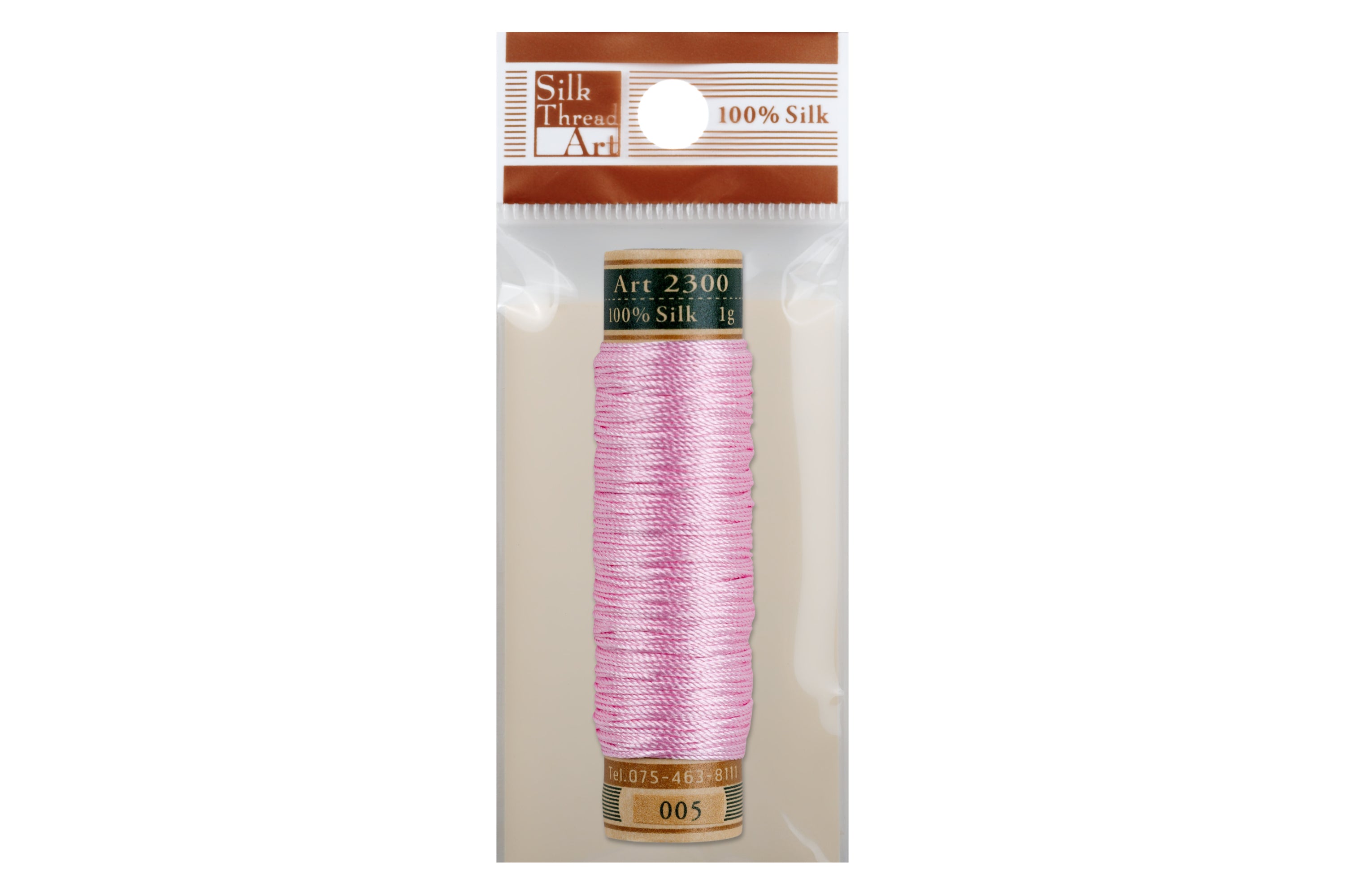 Silk Art Thread, #005 Soft Pink