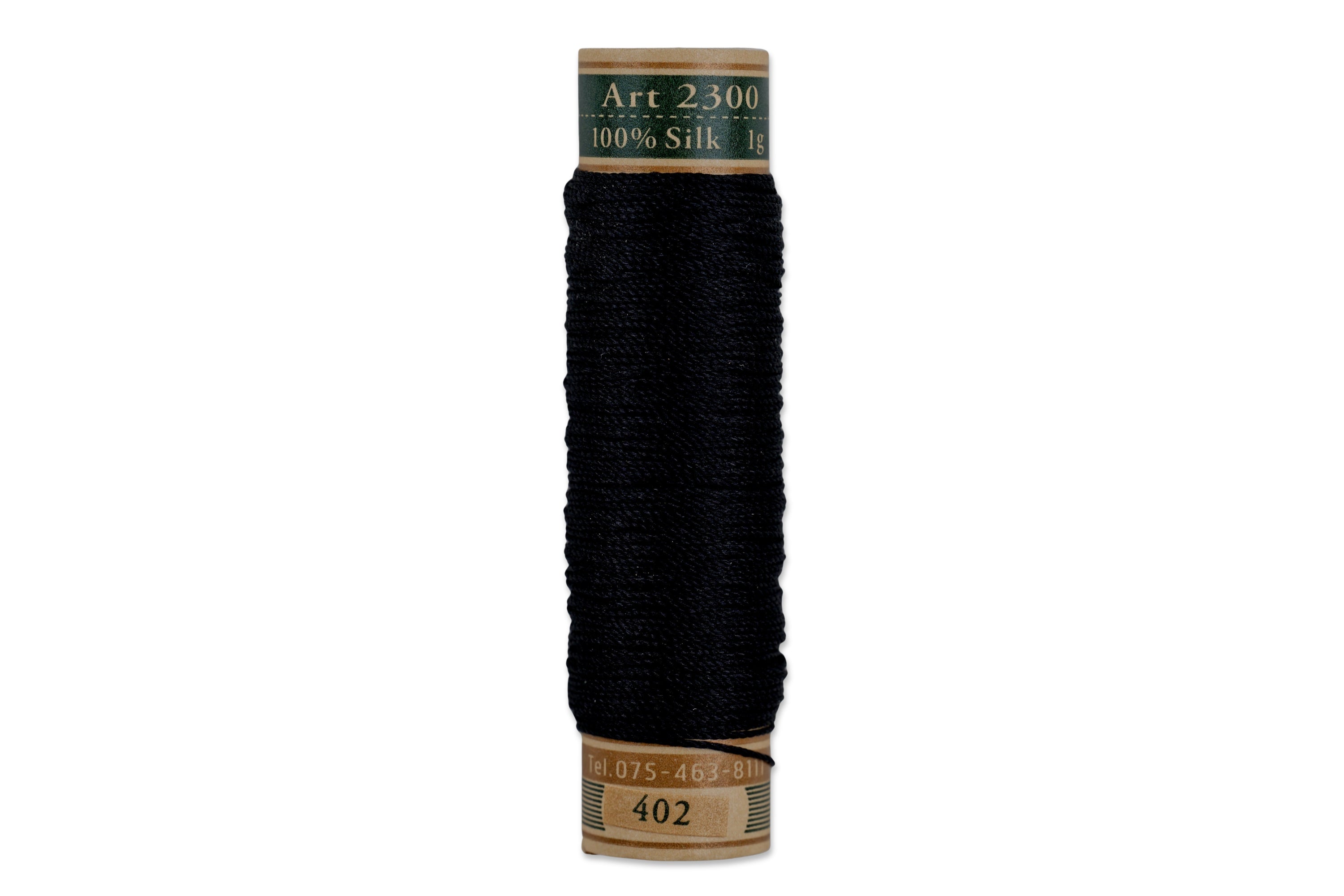 Silk Art Thread, #402 Black