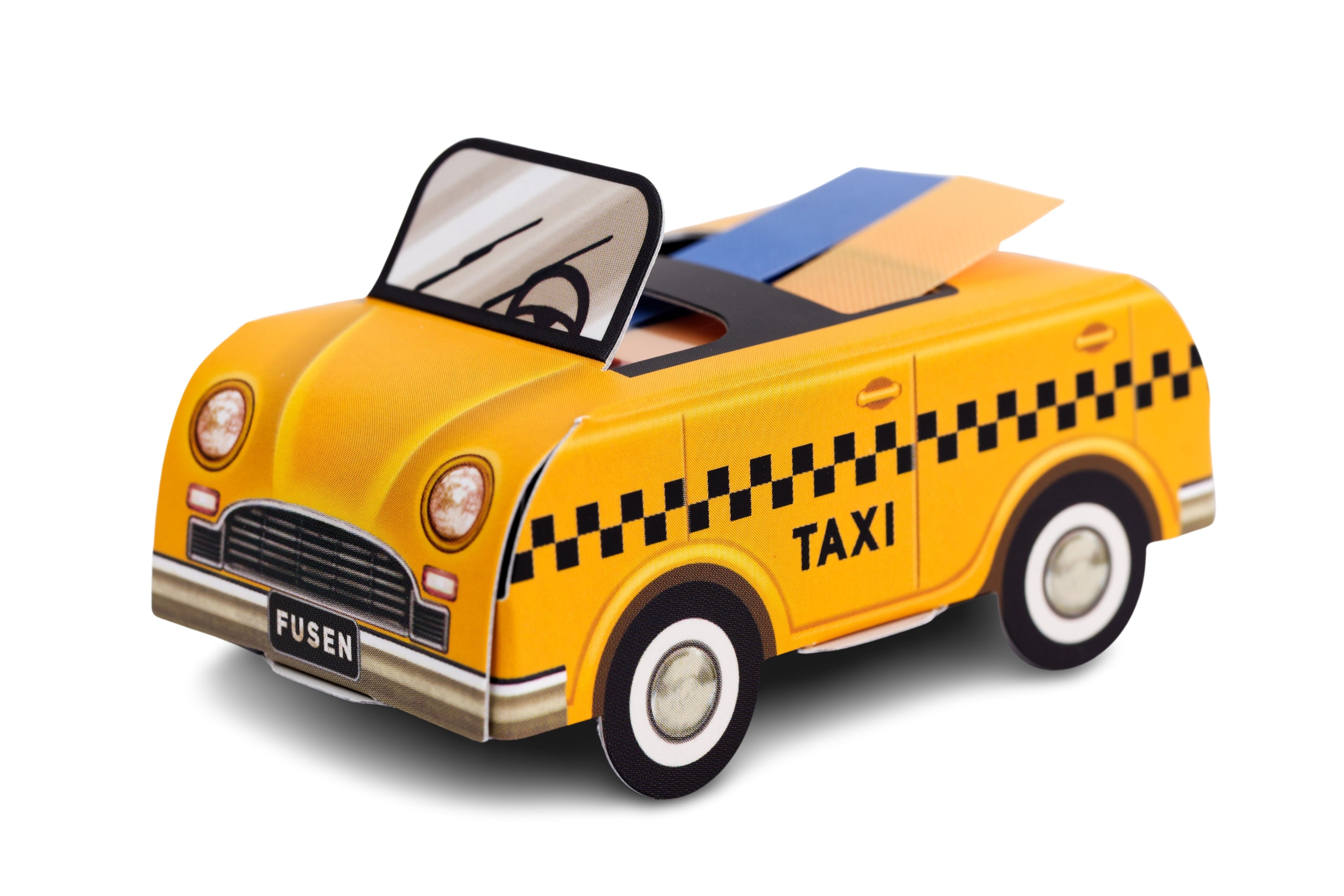Sticky Tab Dispenser, Yellow Taxi