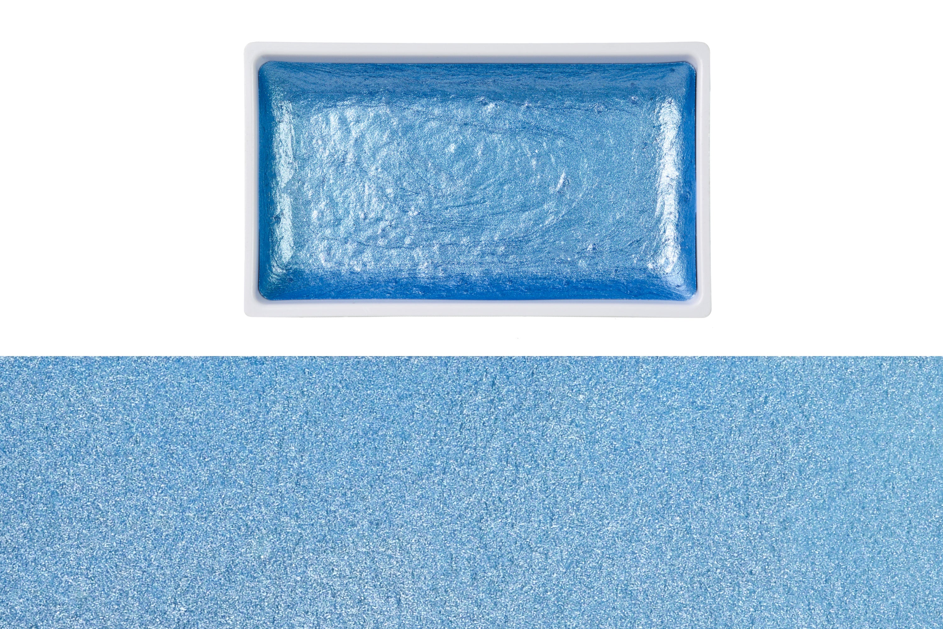 Gansai Tambi Watercolors, #762 Pearl Cobalt Blue