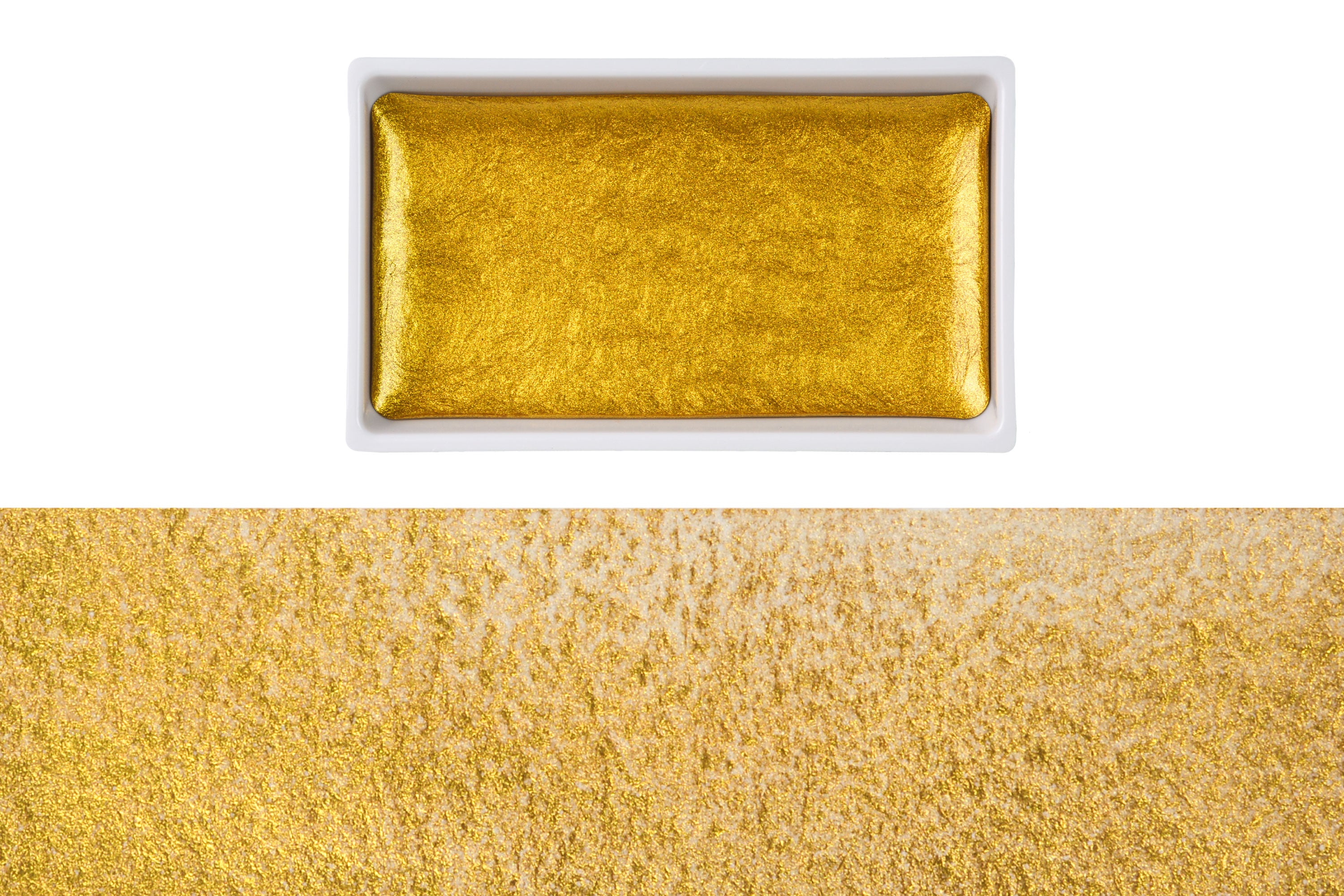 Gansai Tambi Watercolors, #903 Yellow Gold