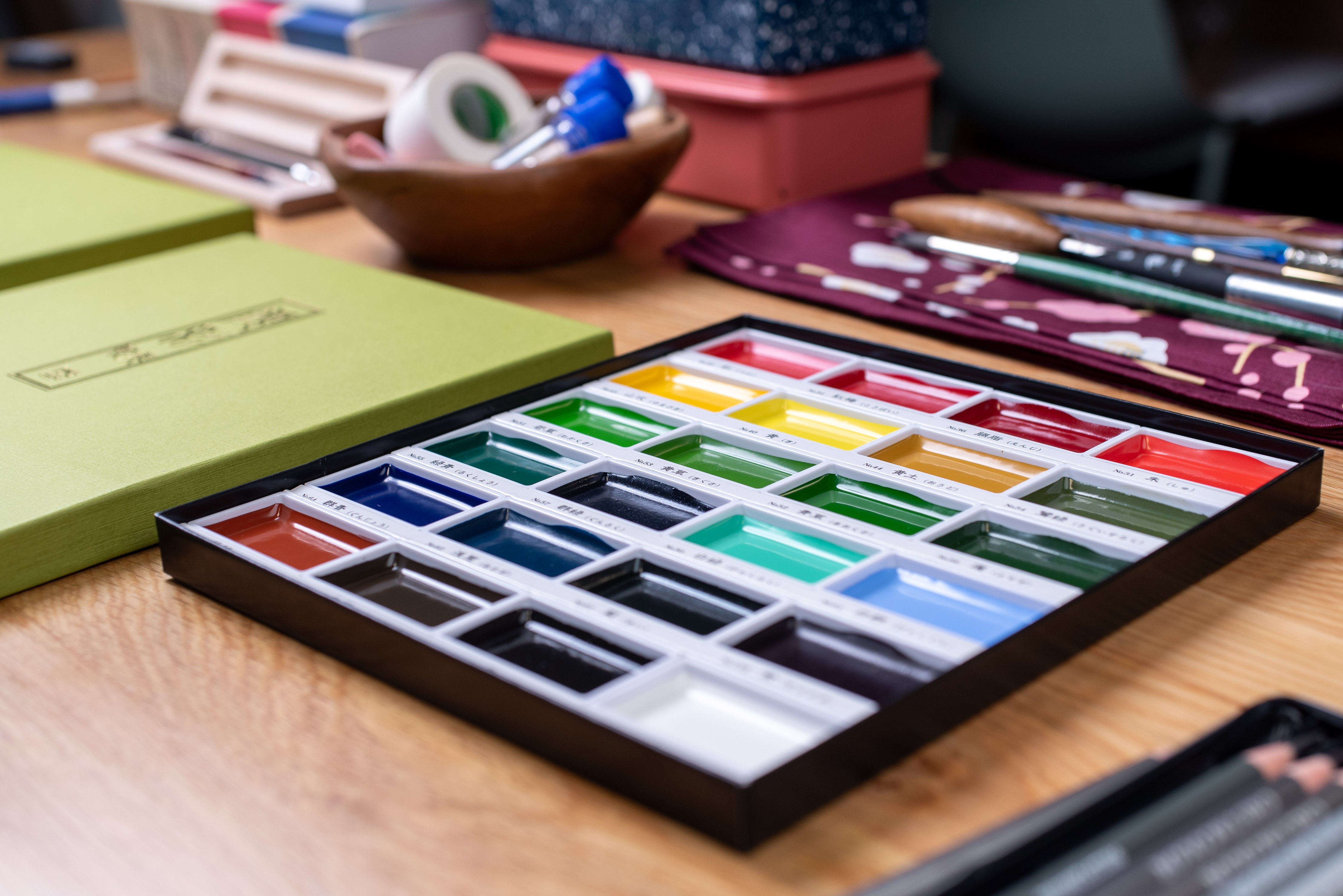 Gansai Tambi Watercolors, Set of 24